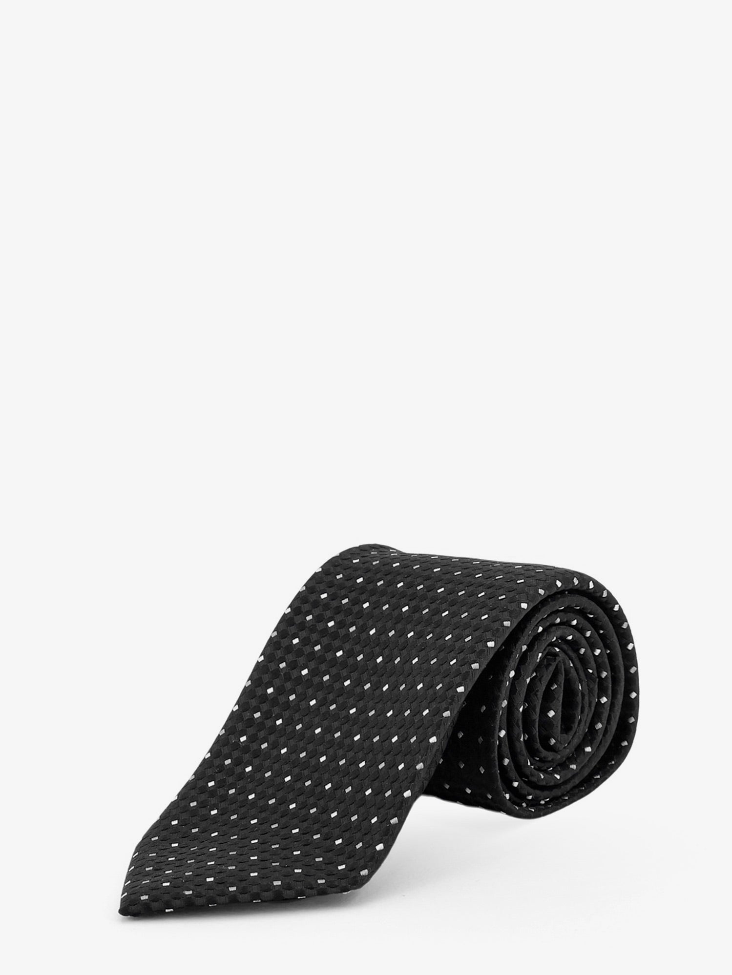 Tom Ford Men Silk Tie With Geometric Pattern TOM FORD