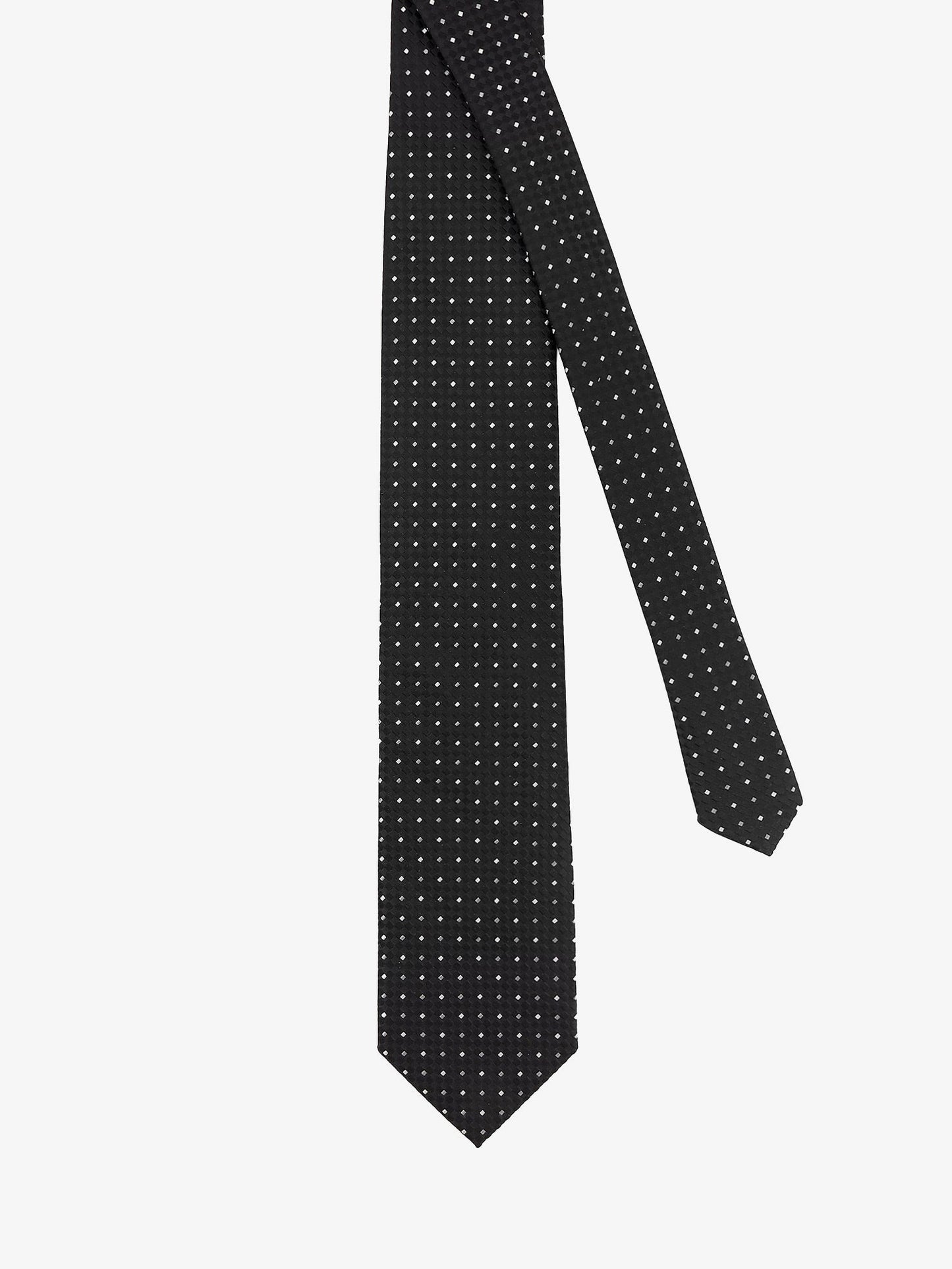 Tom Ford Men Silk Tie With Geometric Pattern TOM FORD
