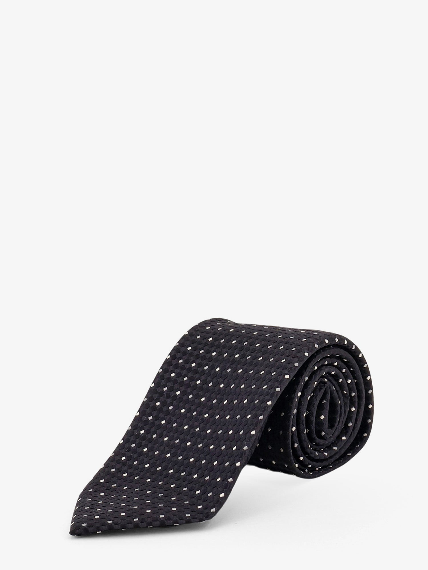 Tom Ford Men Silk Tie With Geometric Pattern TOM FORD