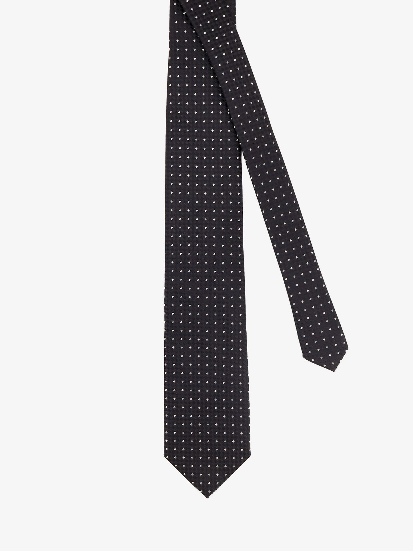 Tom Ford Men Silk Tie With Geometric Pattern TOM FORD