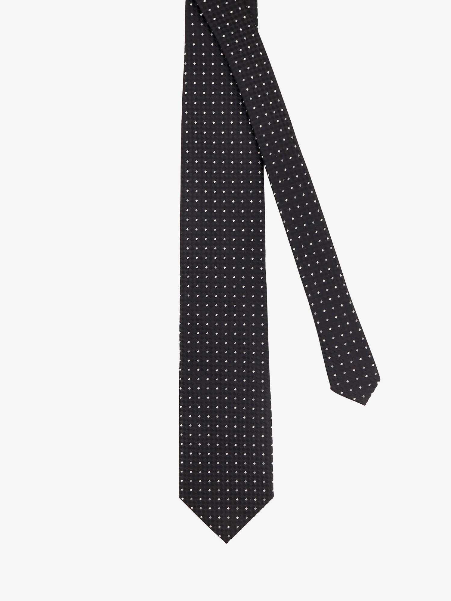 Tom Ford Men Silk Tie With Geometric Pattern TOM FORD