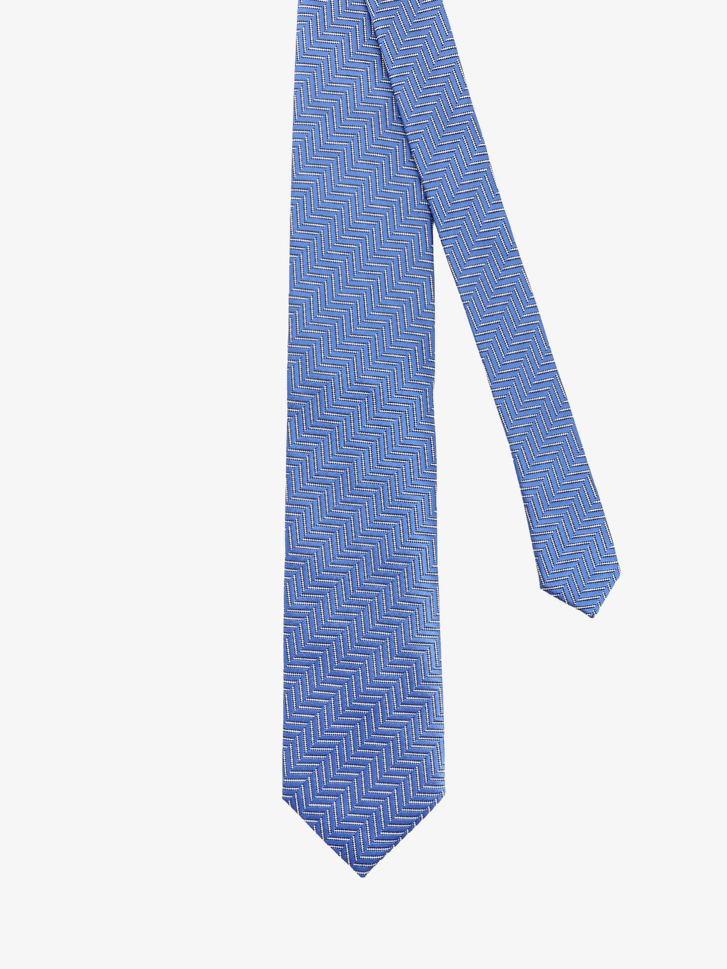 Tom Ford Men Silk Tie With Geometric Pattern TOM FORD