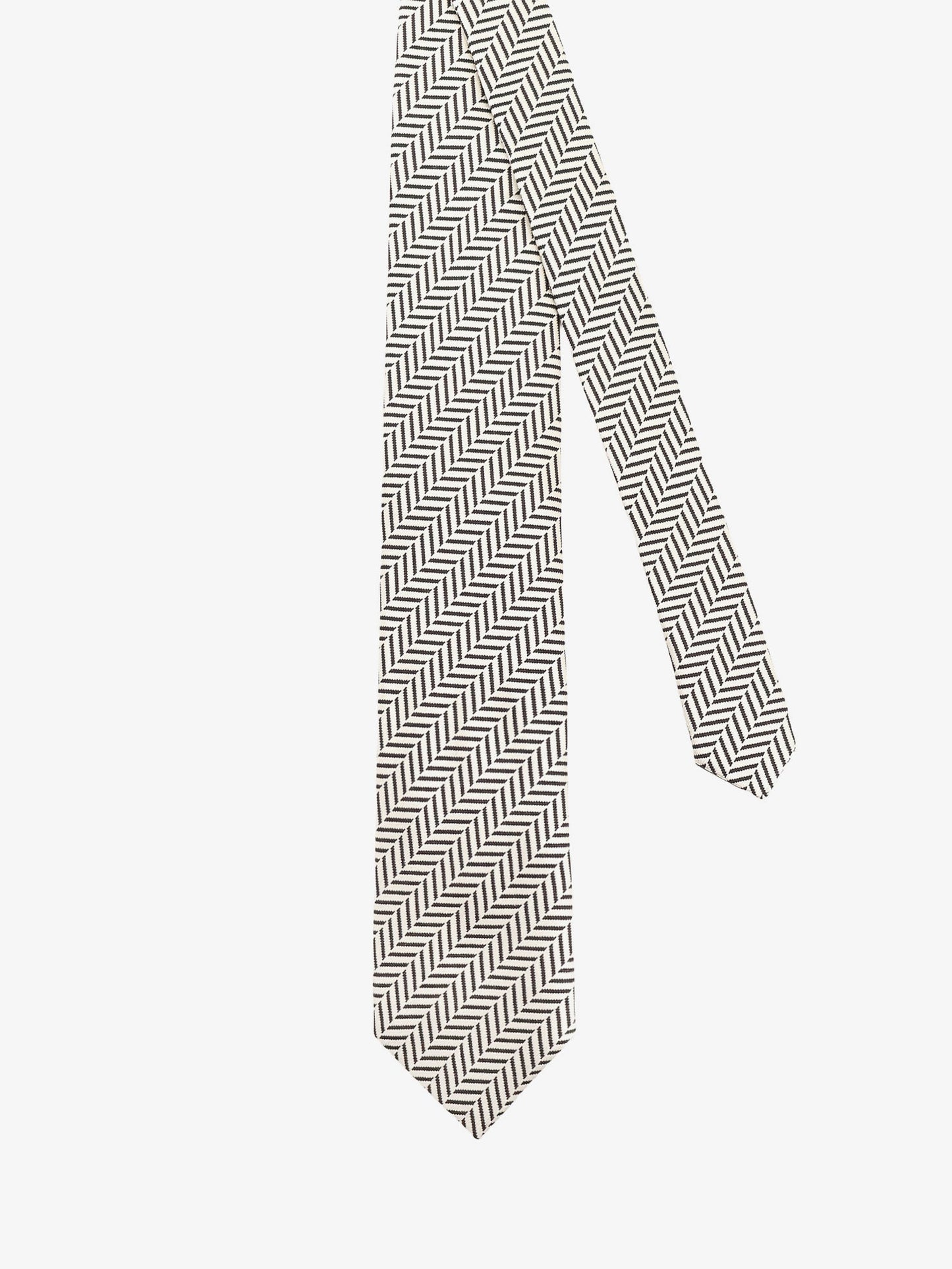 Tom Ford Men Silk Tie With Geometric Pattern TOM FORD