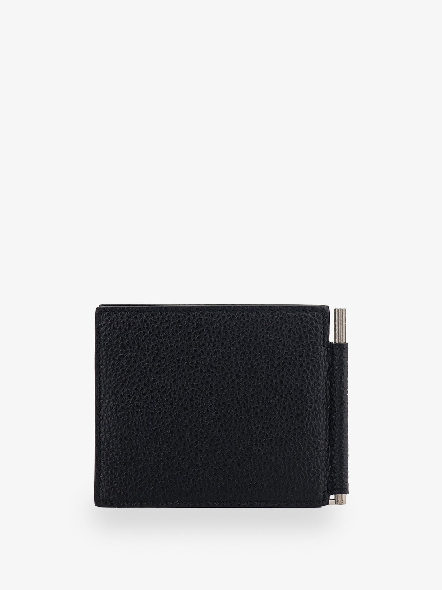 Tom Ford Men Leather Card Holder With Front Logo TOM FORD