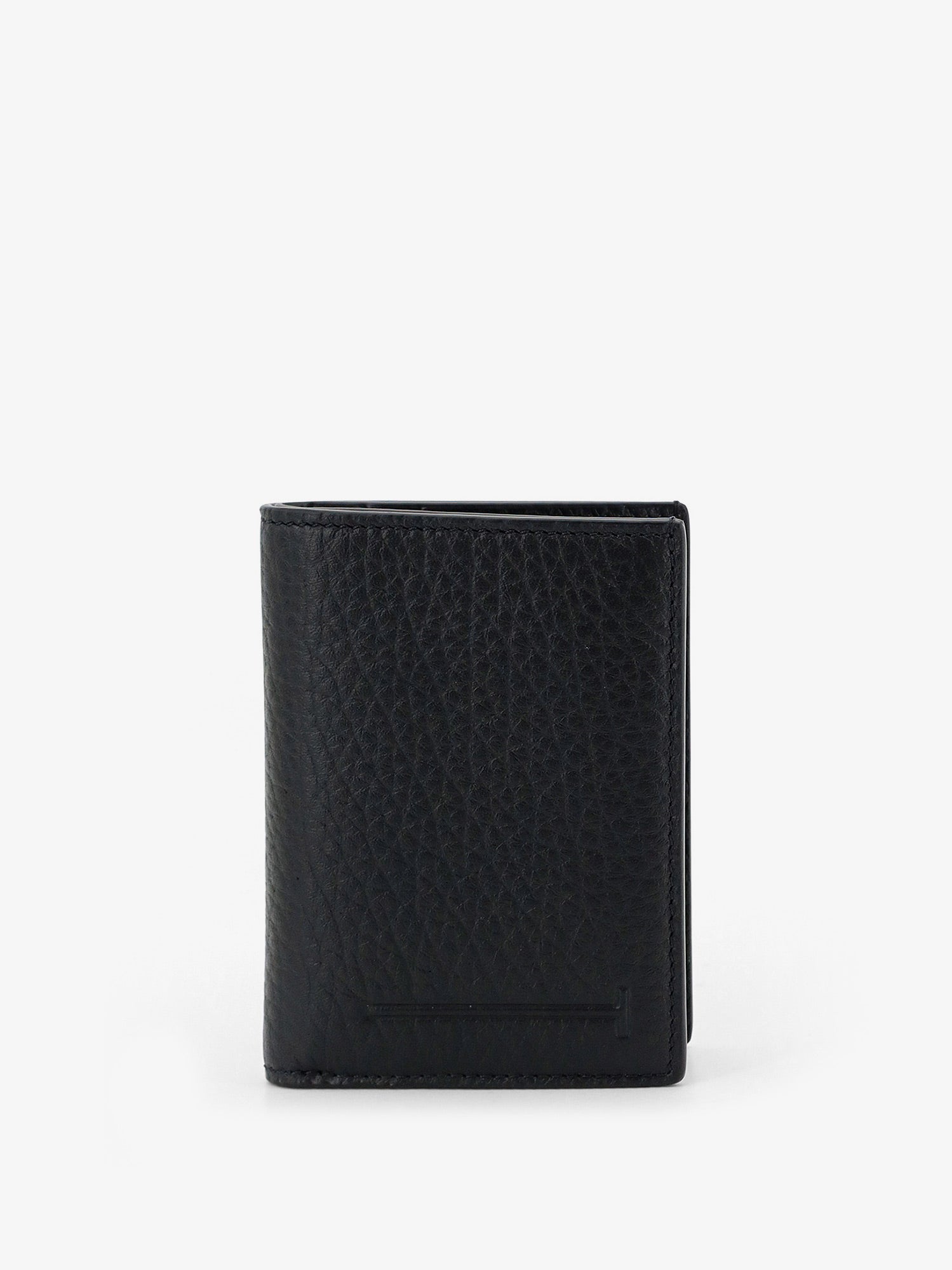 Tom Ford Men Leather Card Holder With Embossed Logo TOM FORD