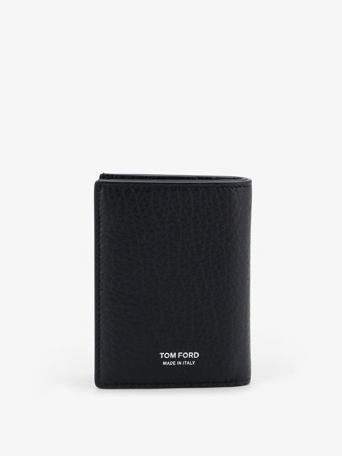 Tom Ford Men Leather Card Holder With Embossed Logo TOM FORD
