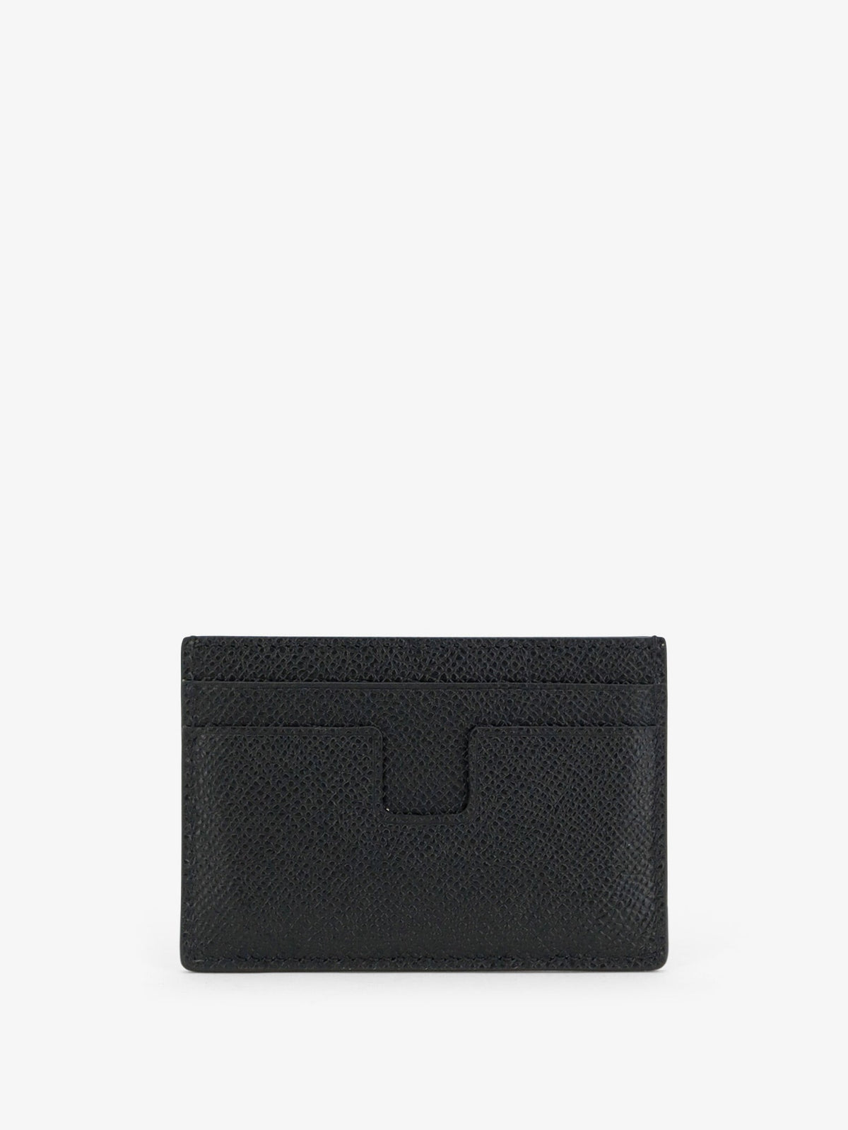 Tom Ford Men Leather Card Holder With Logo TOM FORD