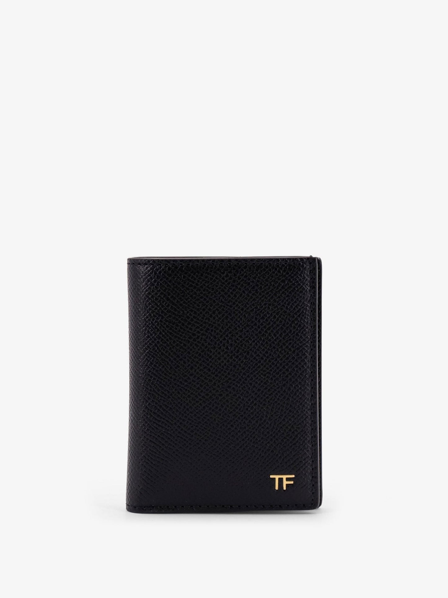 Tom Ford Men Leather Card Holder With Logo TOM FORD