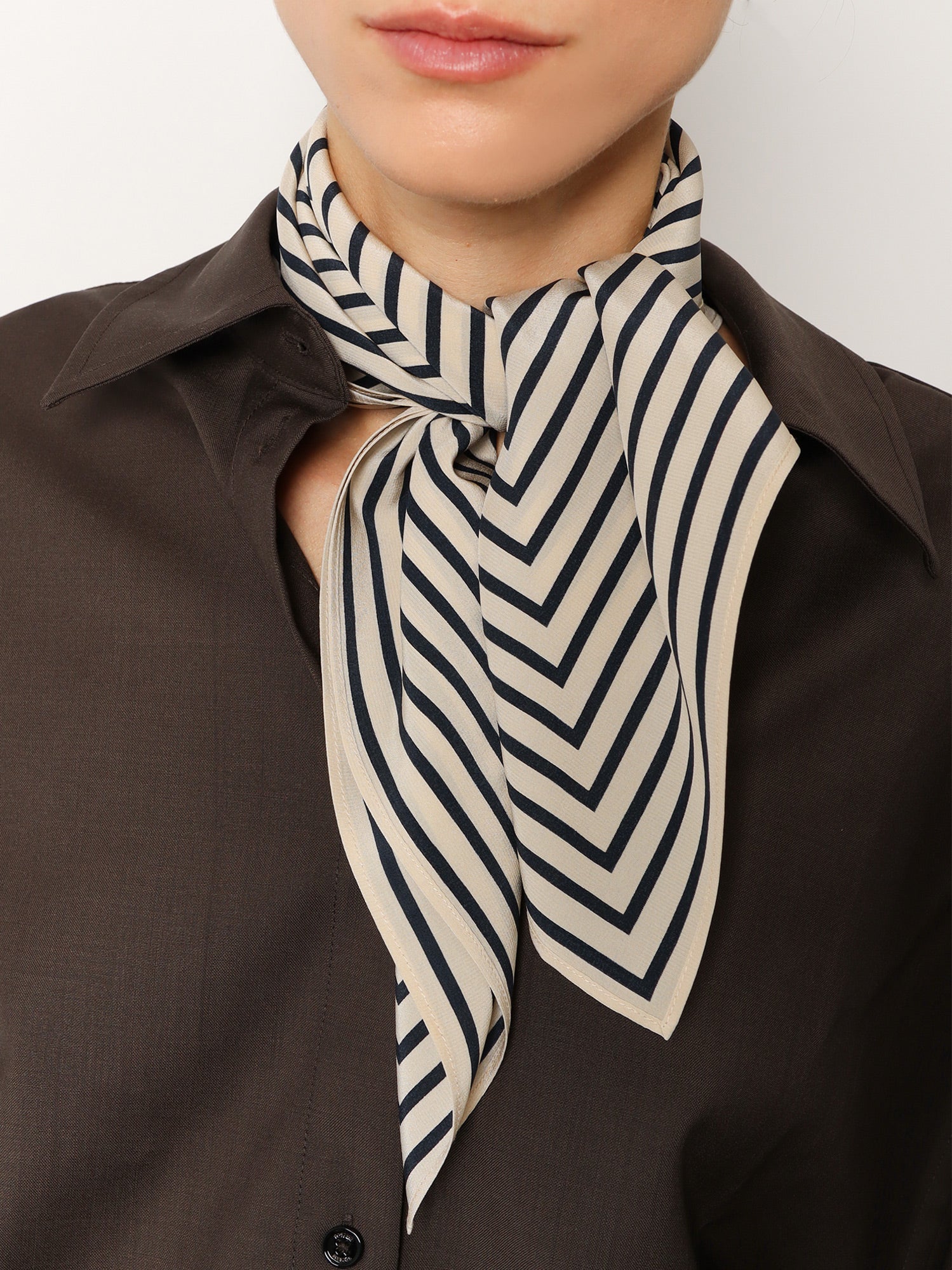 Toteme Women Monogram Silk Foulard TOTEME