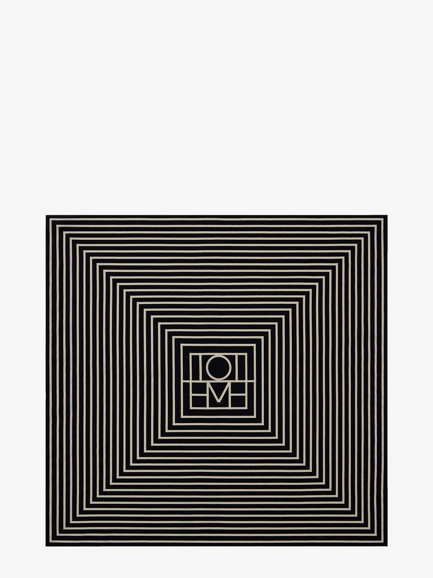 Toteme Women Monogrammed Silk Scarf TOTEME