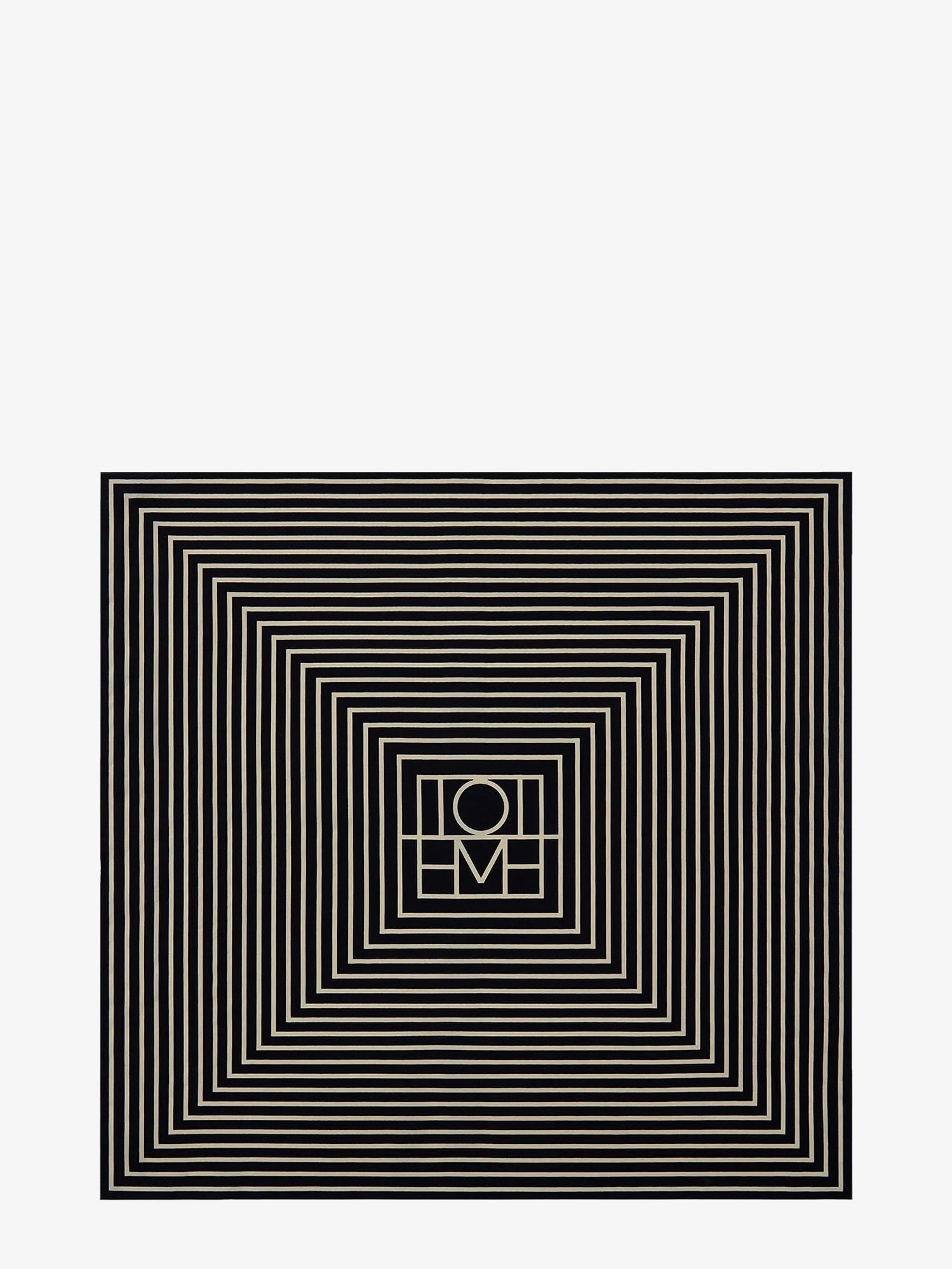 Toteme Women Monogrammed Silk Scarf TOTEME