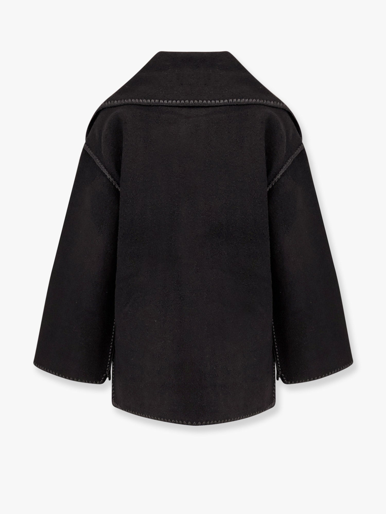 Toteme Women Embroidered Scarf Jacket In Wool Blend TOTEME