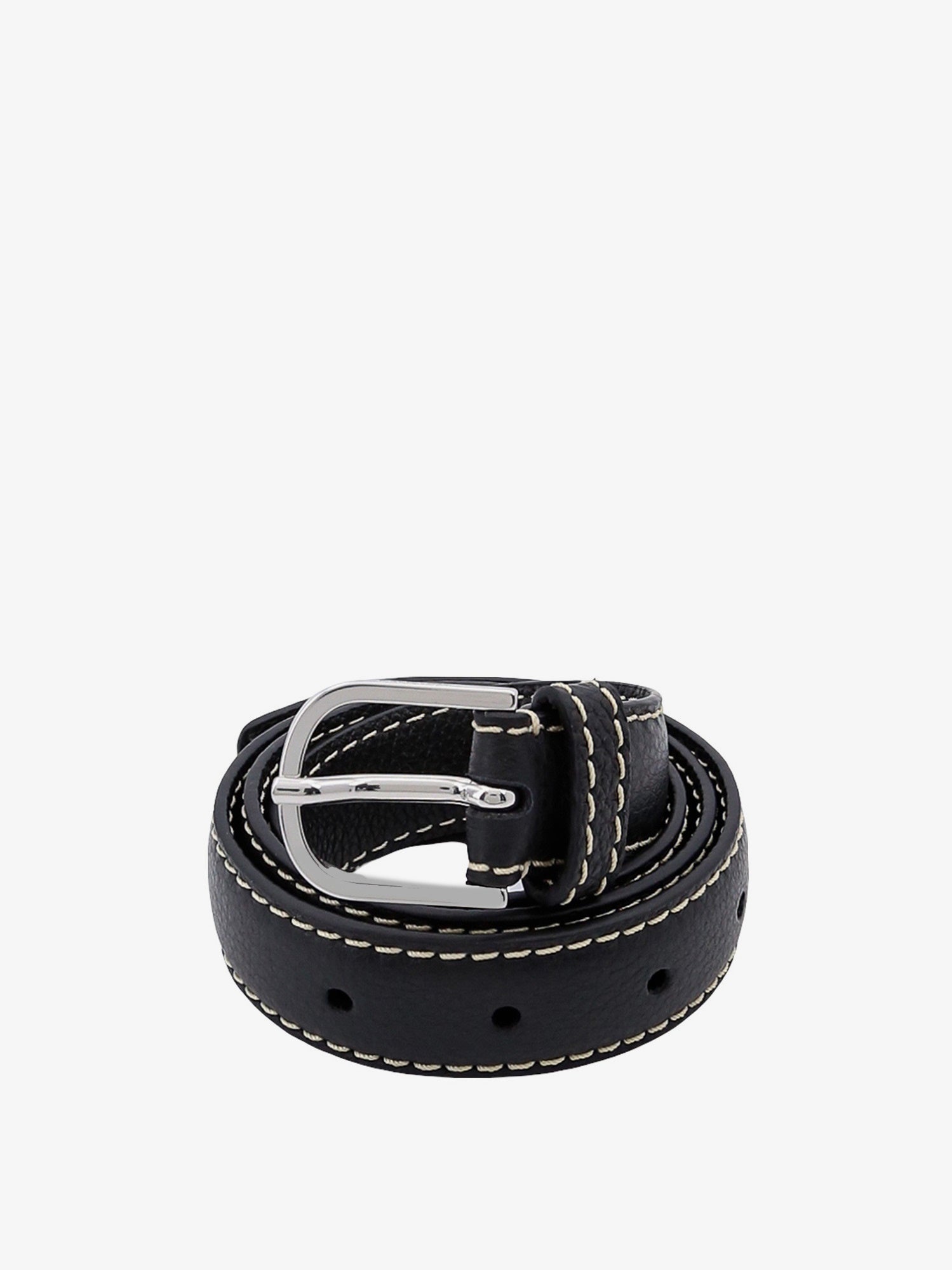 Toteme Women Slim Grained Leather Belt TOTEME