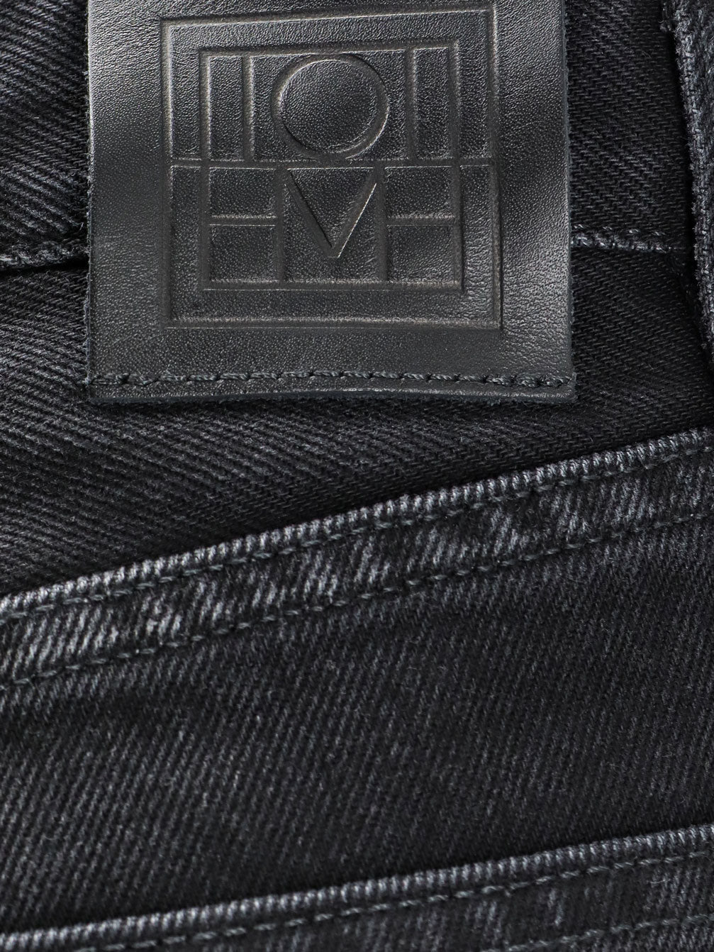 Toteme Women Black Denim Jeans TOTEME