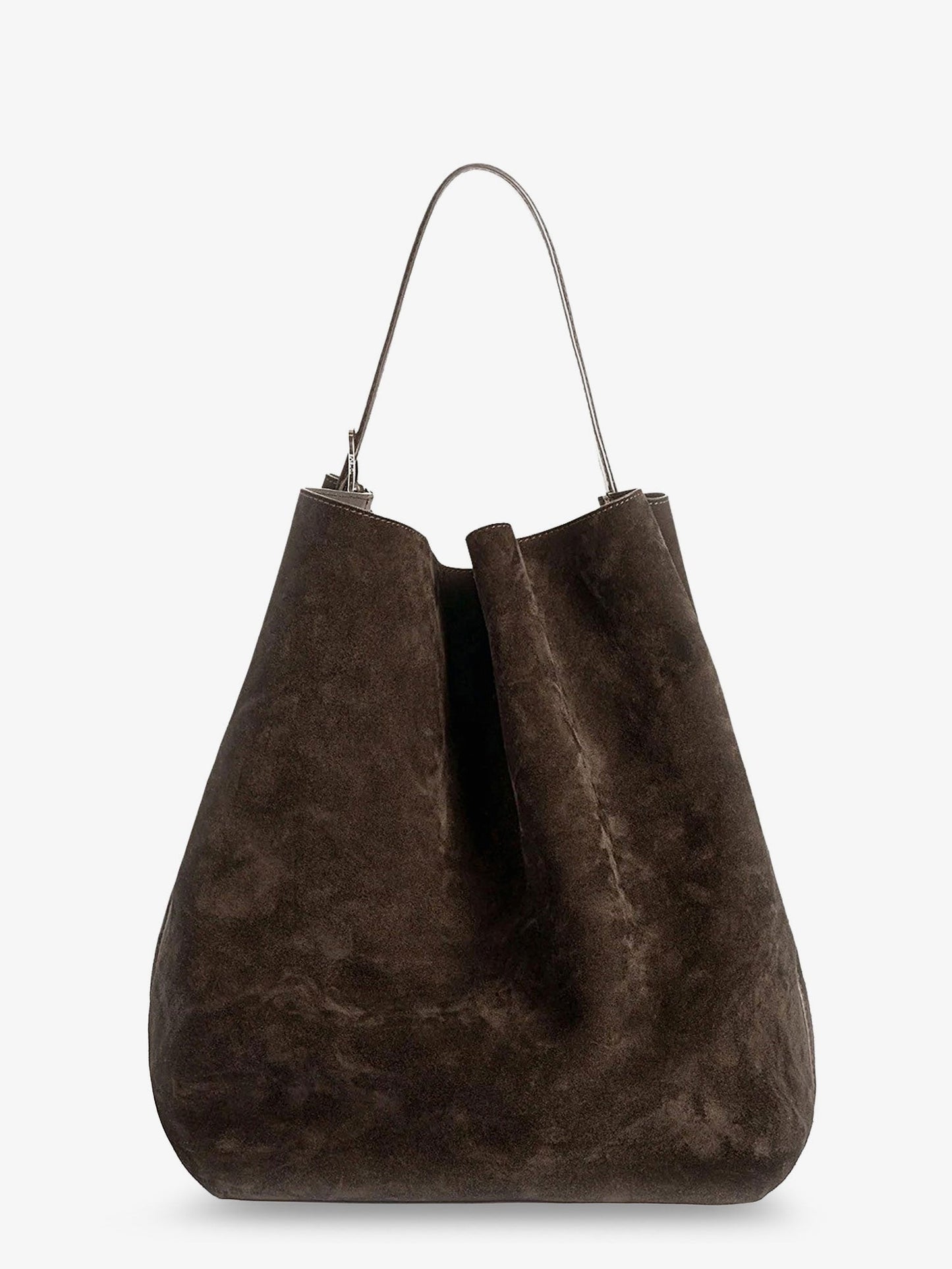 Toteme Women Suede Belted Tote Shoulder Bag TOTEME