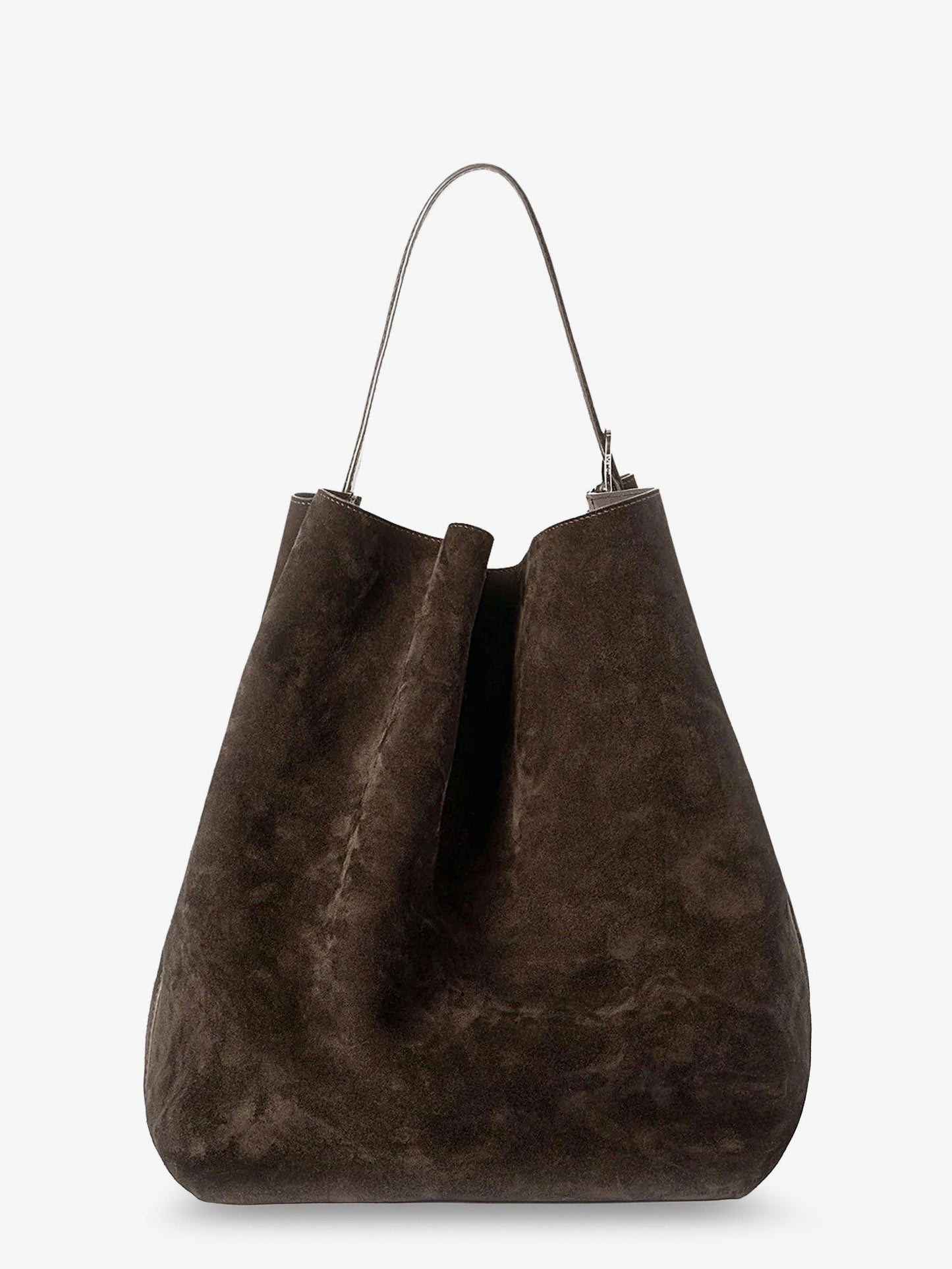 Toteme Women Suede Belted Tote Shoulder Bag TOTEME