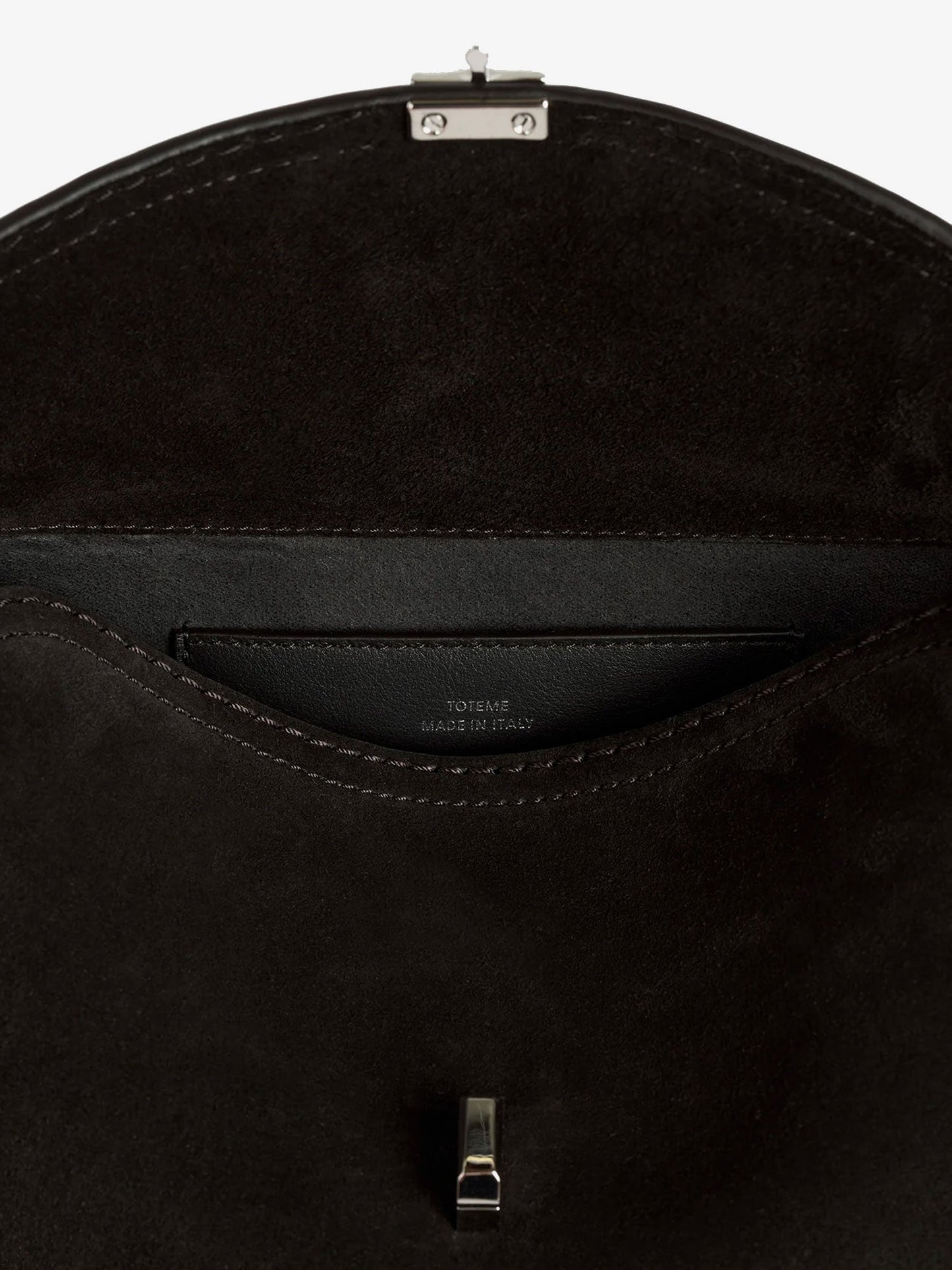 Toteme Women T-Lock Suede Handbag TOTEME