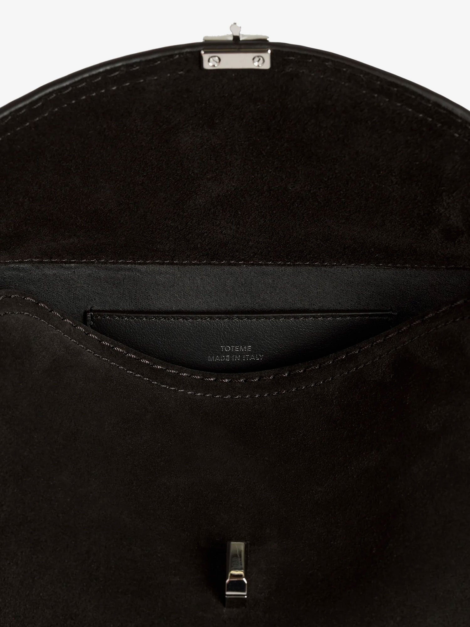 Toteme Women T-Lock Suede Handbag TOTEME
