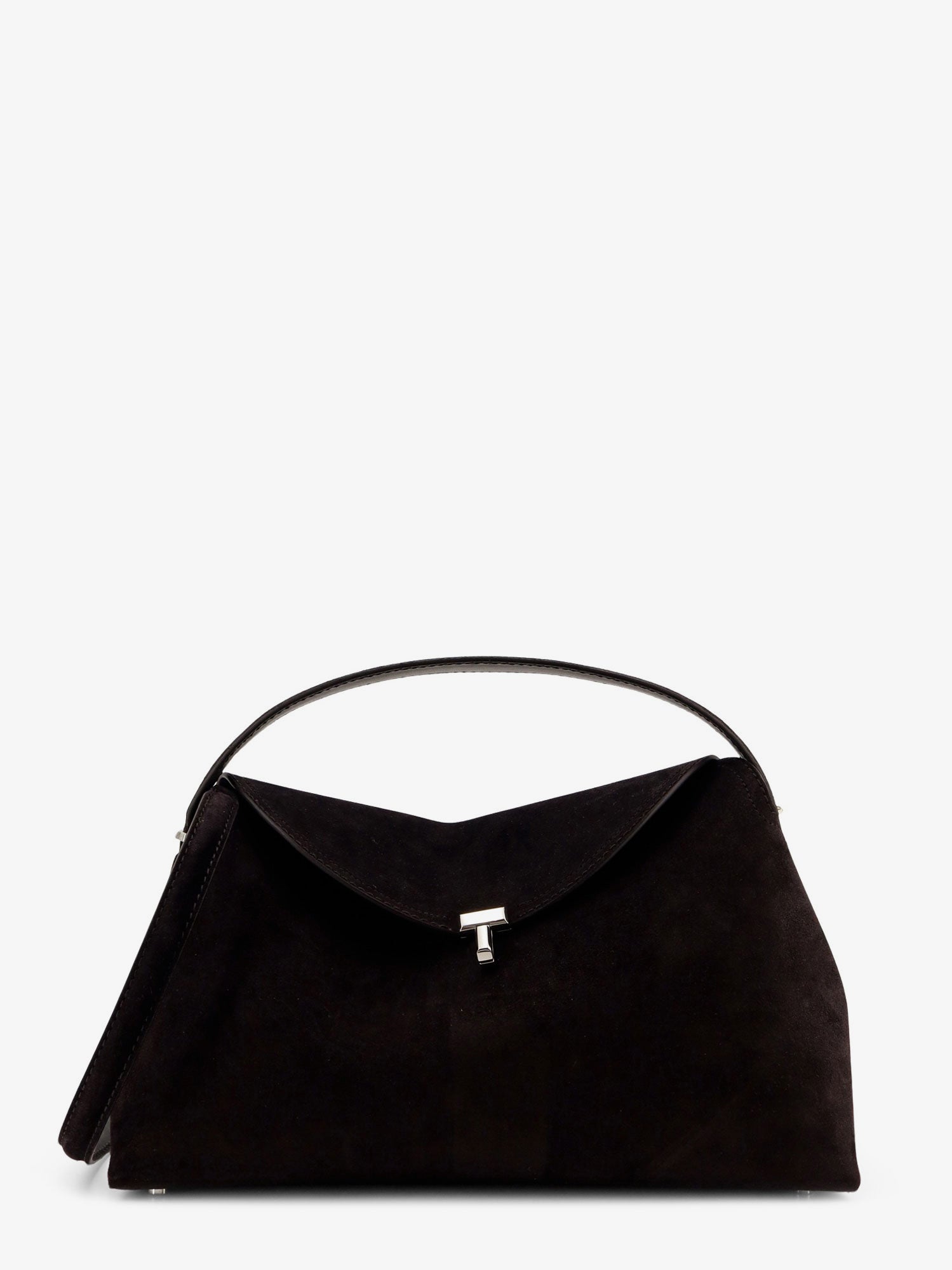 Toteme Women T-Lock Suede Handbag TOTEME