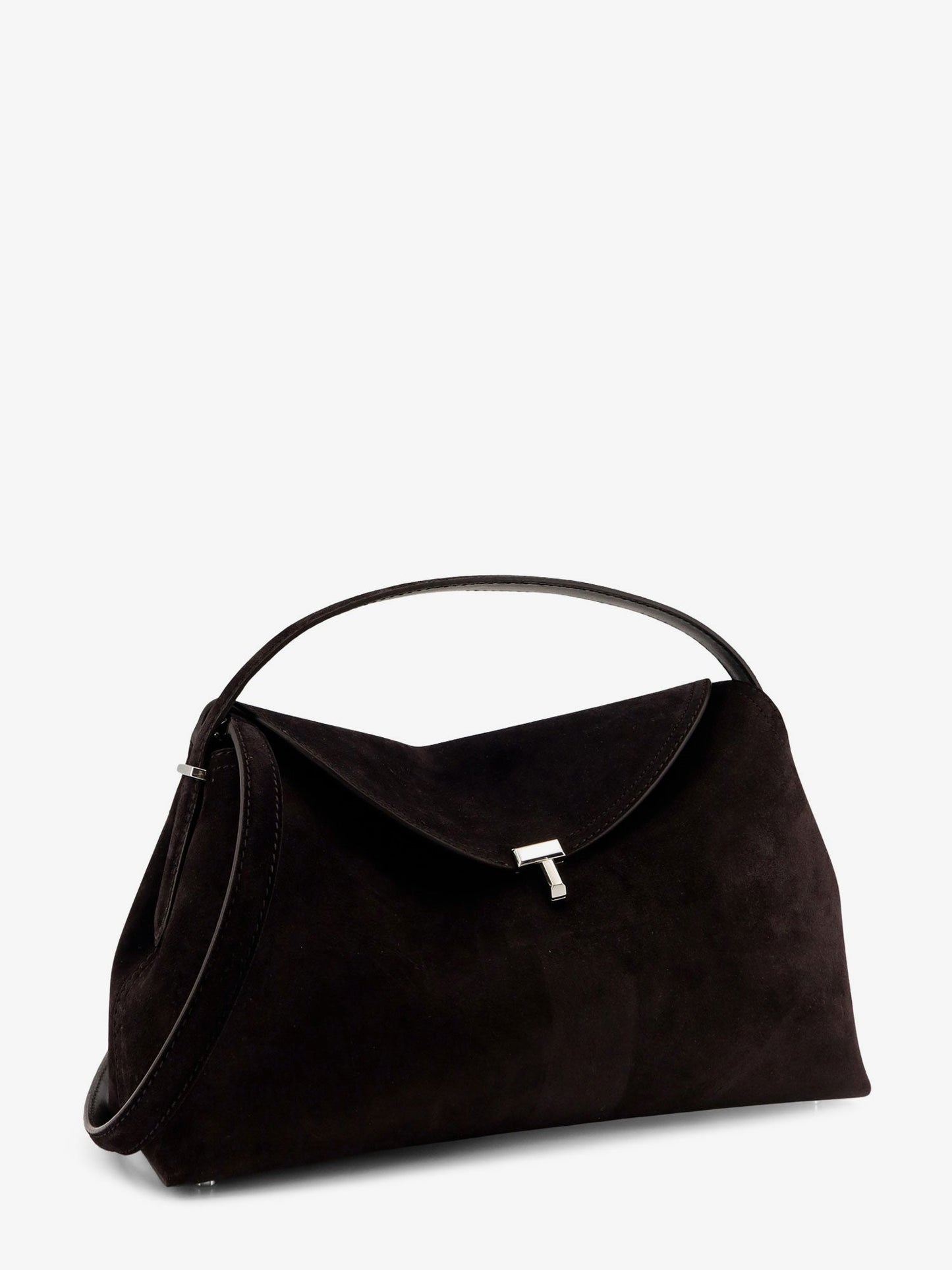 Toteme Women T-Lock Suede Handbag TOTEME