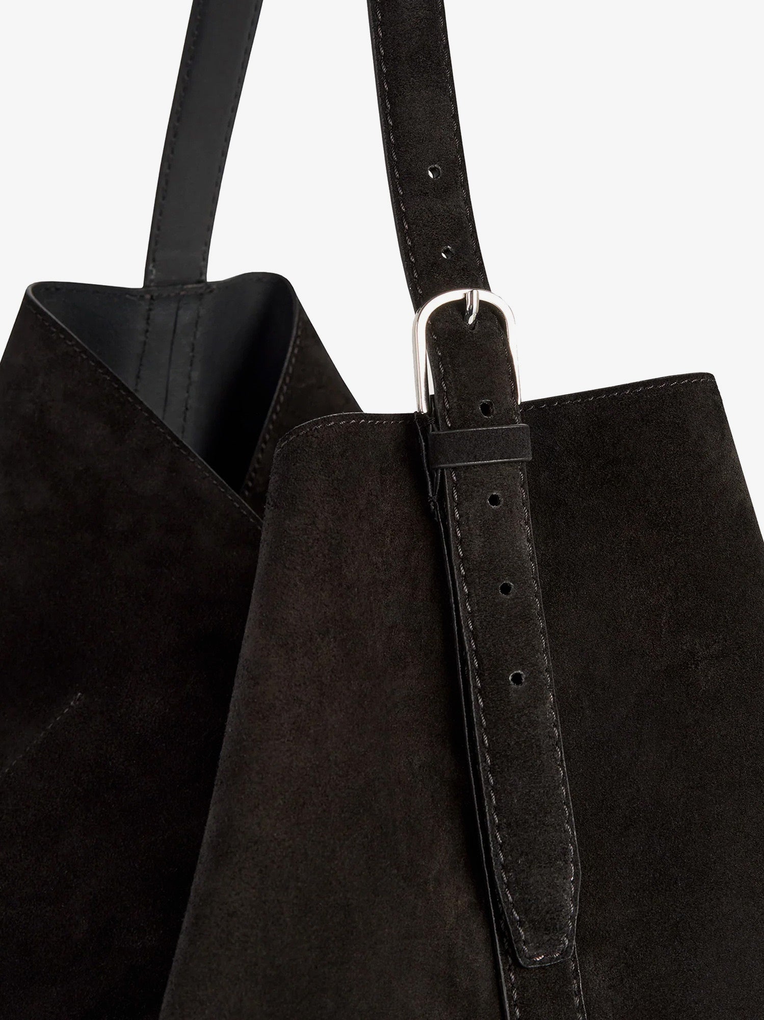 Toteme Women Suede Belted Tote TOTEME