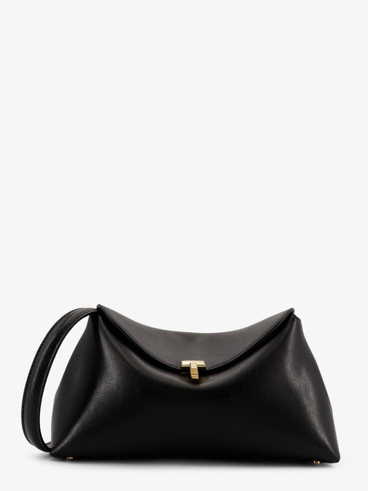 Toteme Women T-Lock Leather Clutch TOTEME