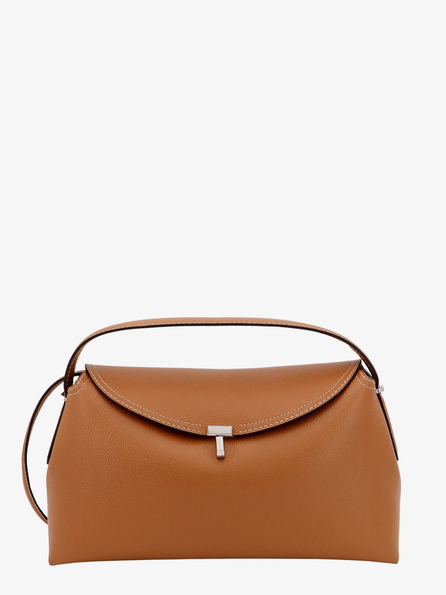Toteme Women T-Lock Hammered Leather Handbag TOTEME