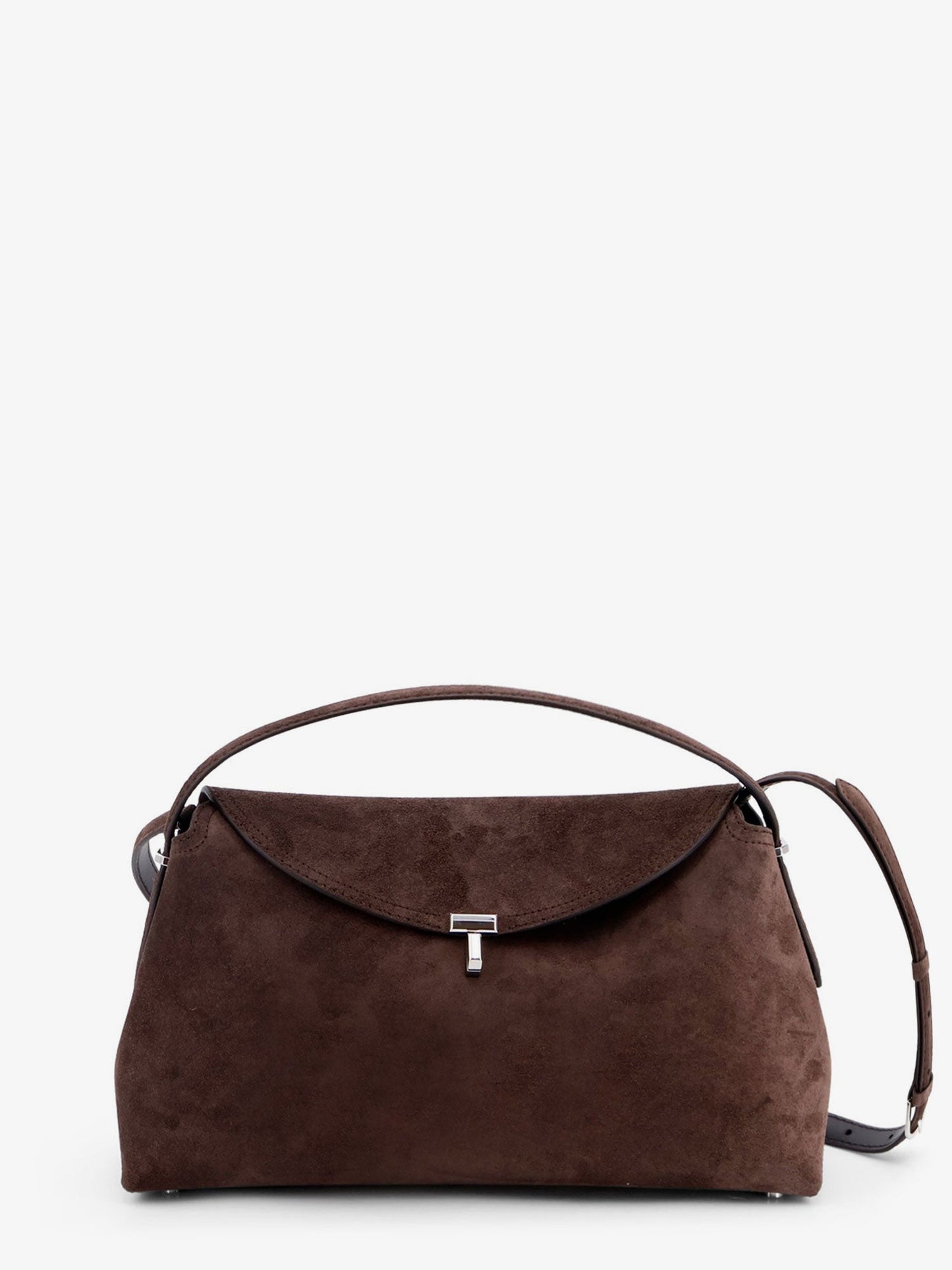 Toteme Women T-Lock Suede Handbag TOTEME
