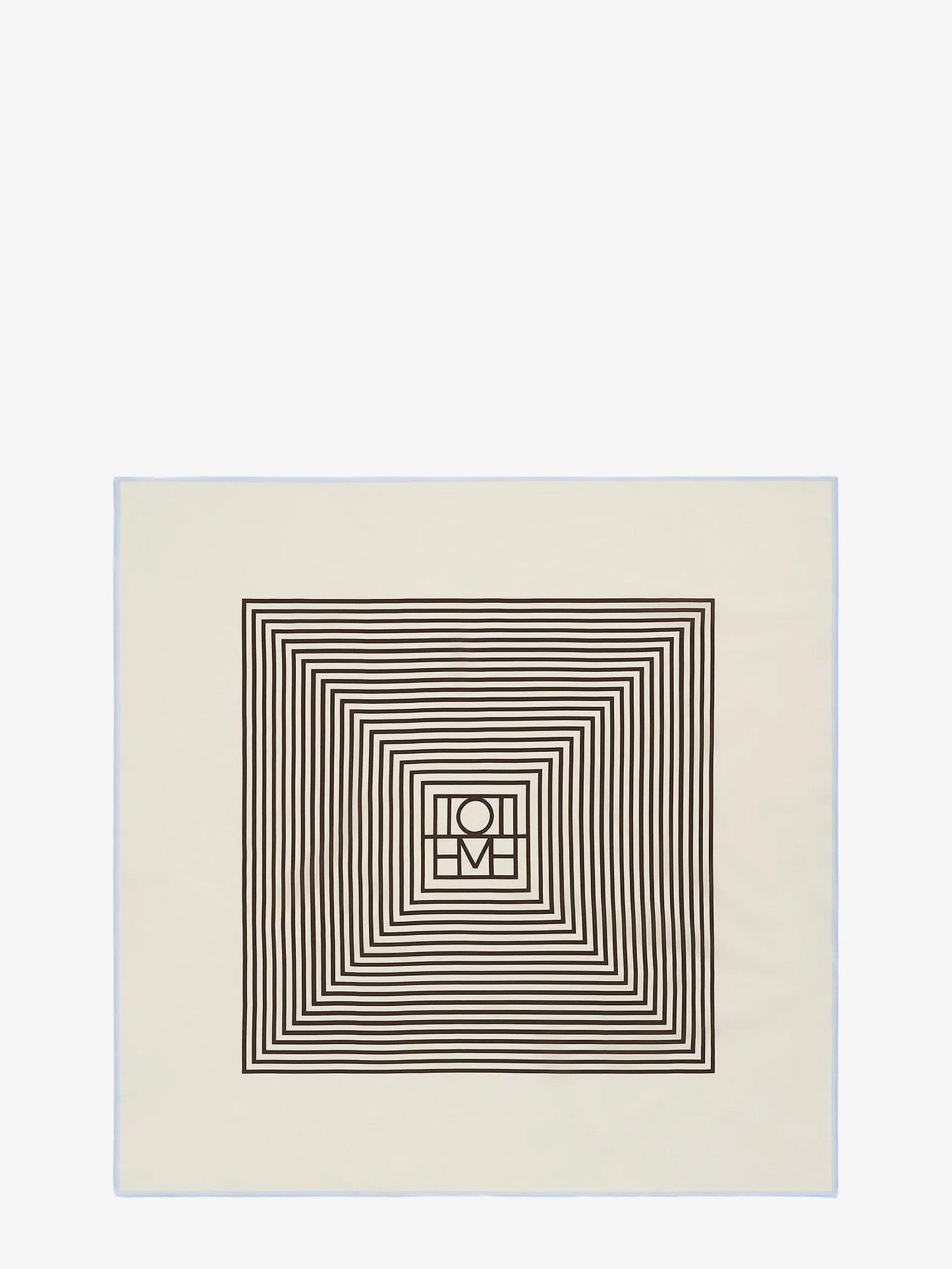 Toteme Women Centered Monogram Silk Foulard TOTEME