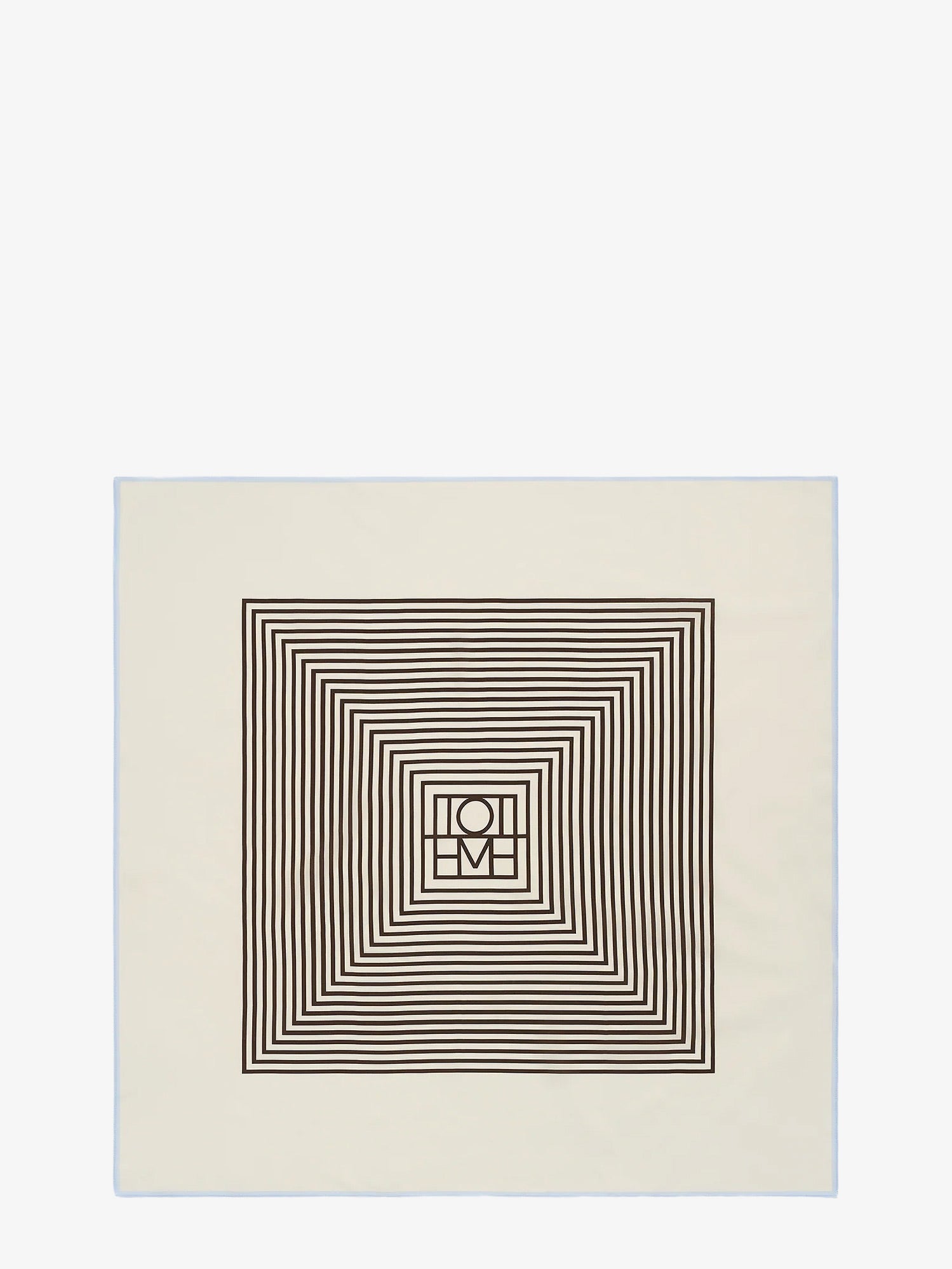 Toteme Women Centered Monogram Silk Foulard TOTEME