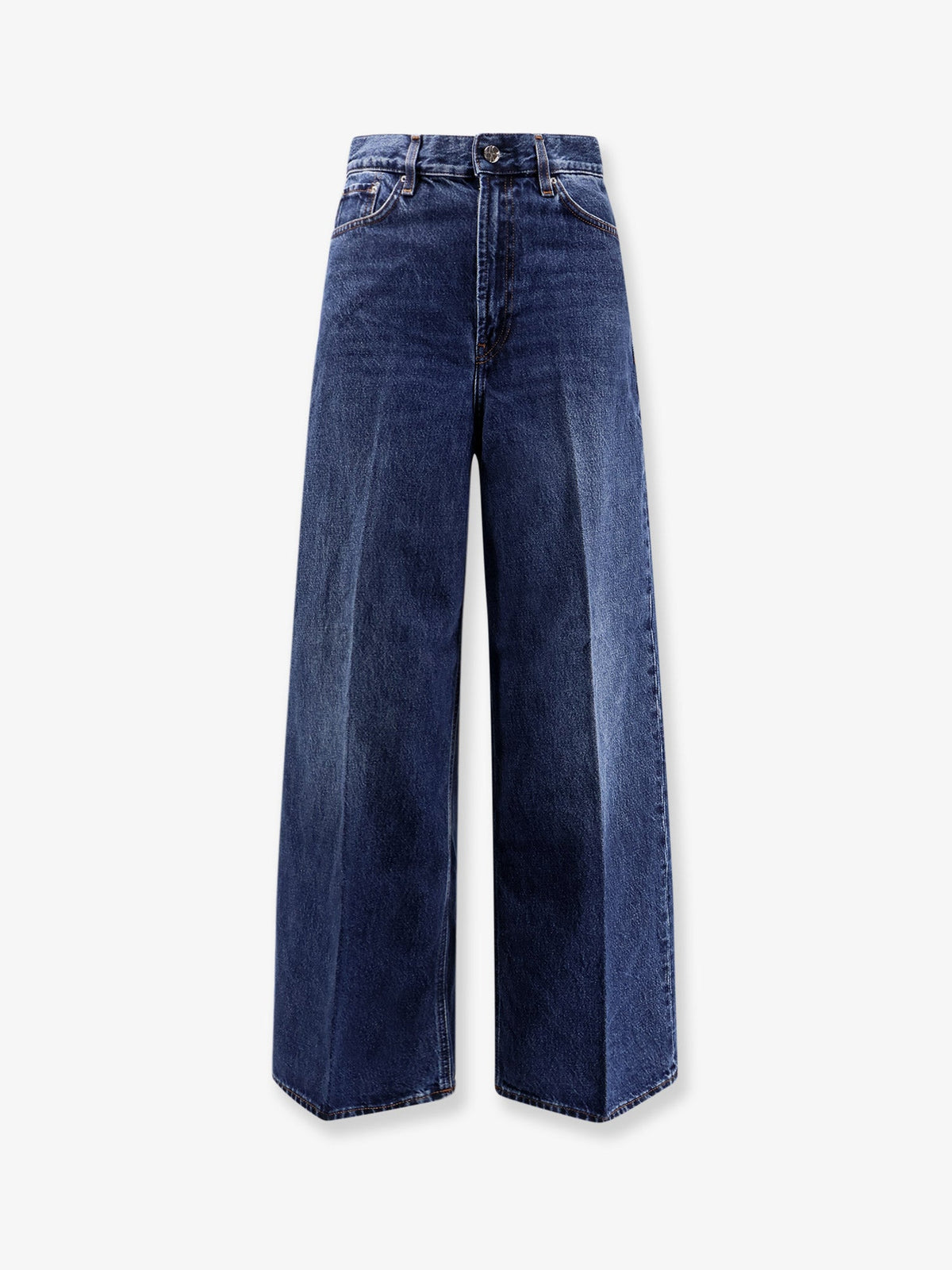 Toteme Women Organic Cotton Wide Leg Jeans TOTEME