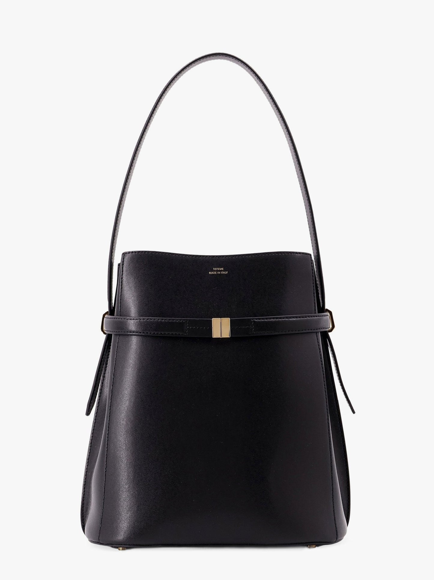 Toteme Women Belted Leather Bucket Bag TOTEME