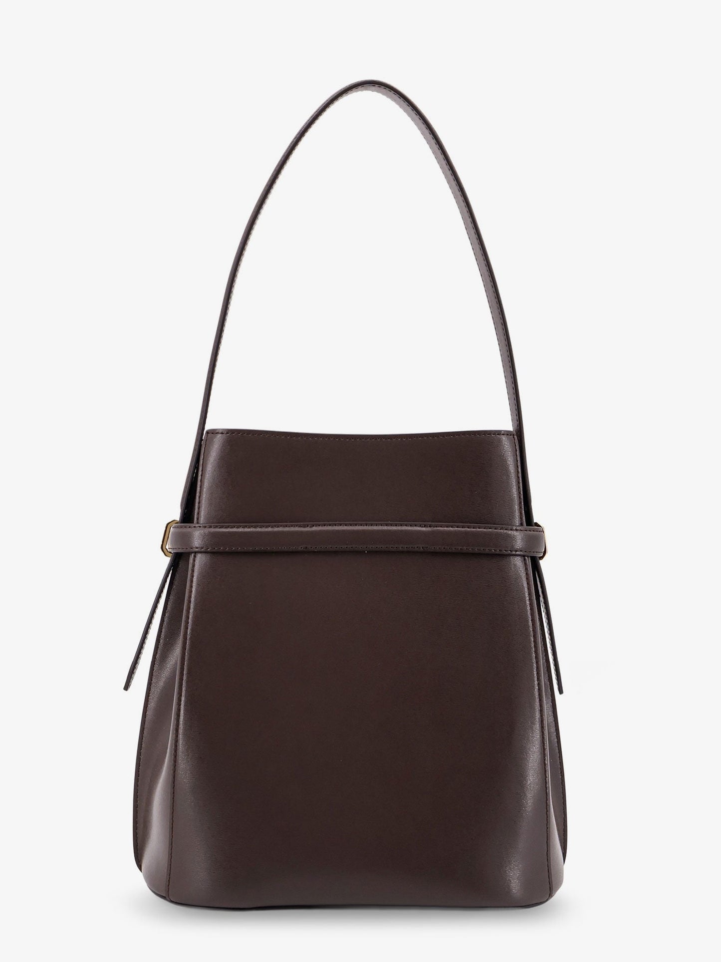 Toteme Women Belted Leather Bucket Bag TOTEME