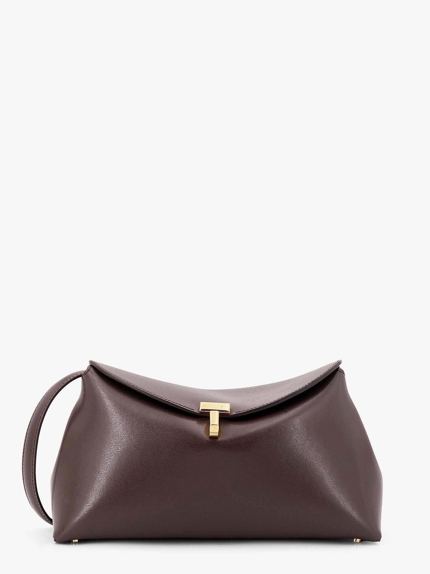Toteme Women T-Lock Clutch Leather Crossbody Bag TOTEME