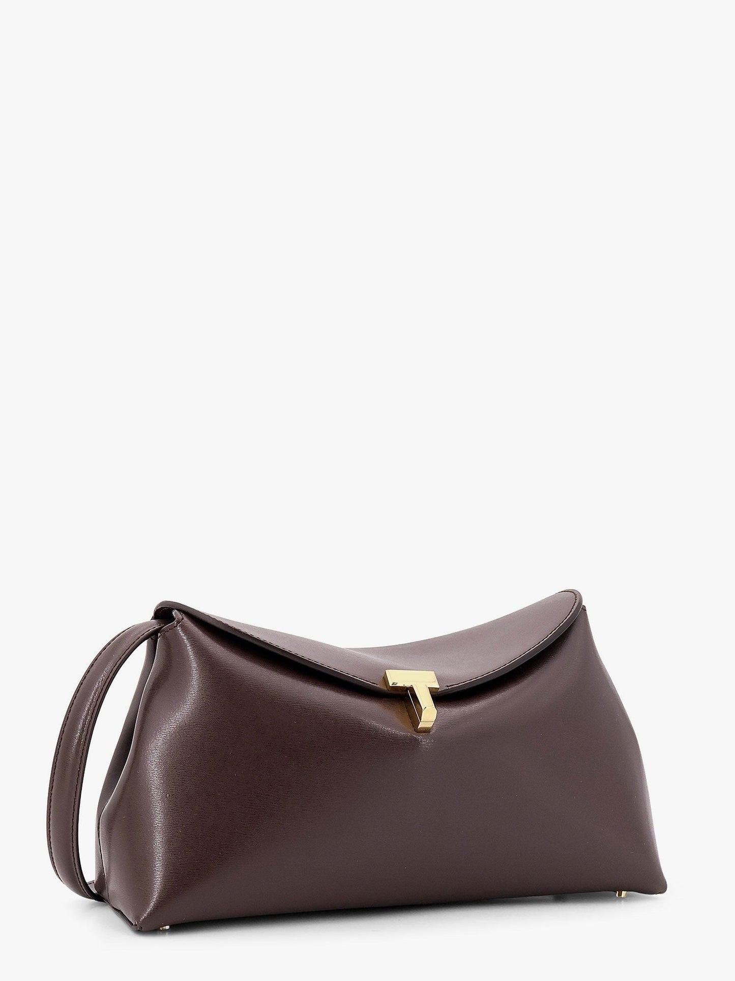 Toteme Women T-Lock Clutch Leather Crossbody Bag TOTEME