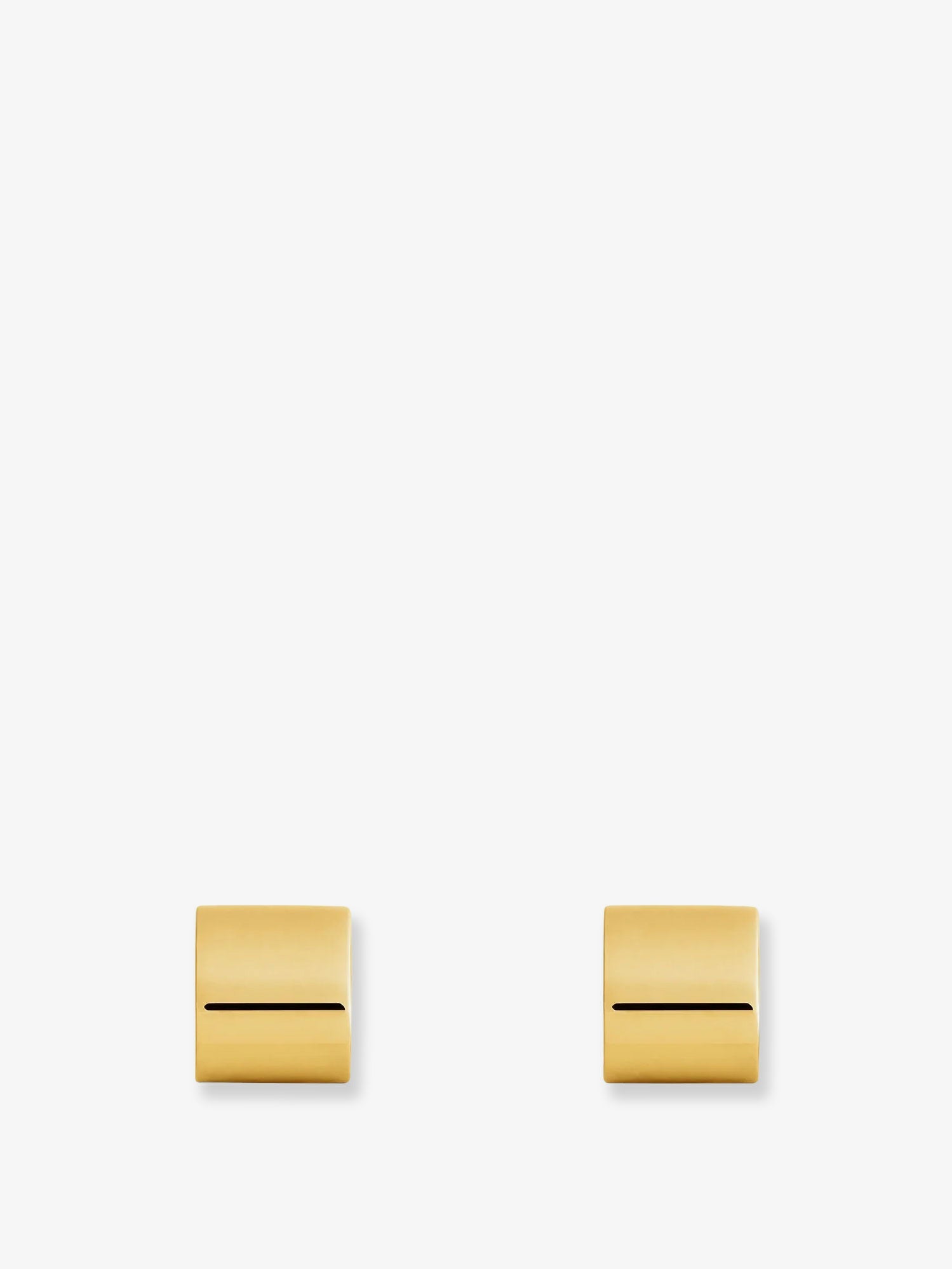 Toteme Women Brass Huggie Earrings TOTEME