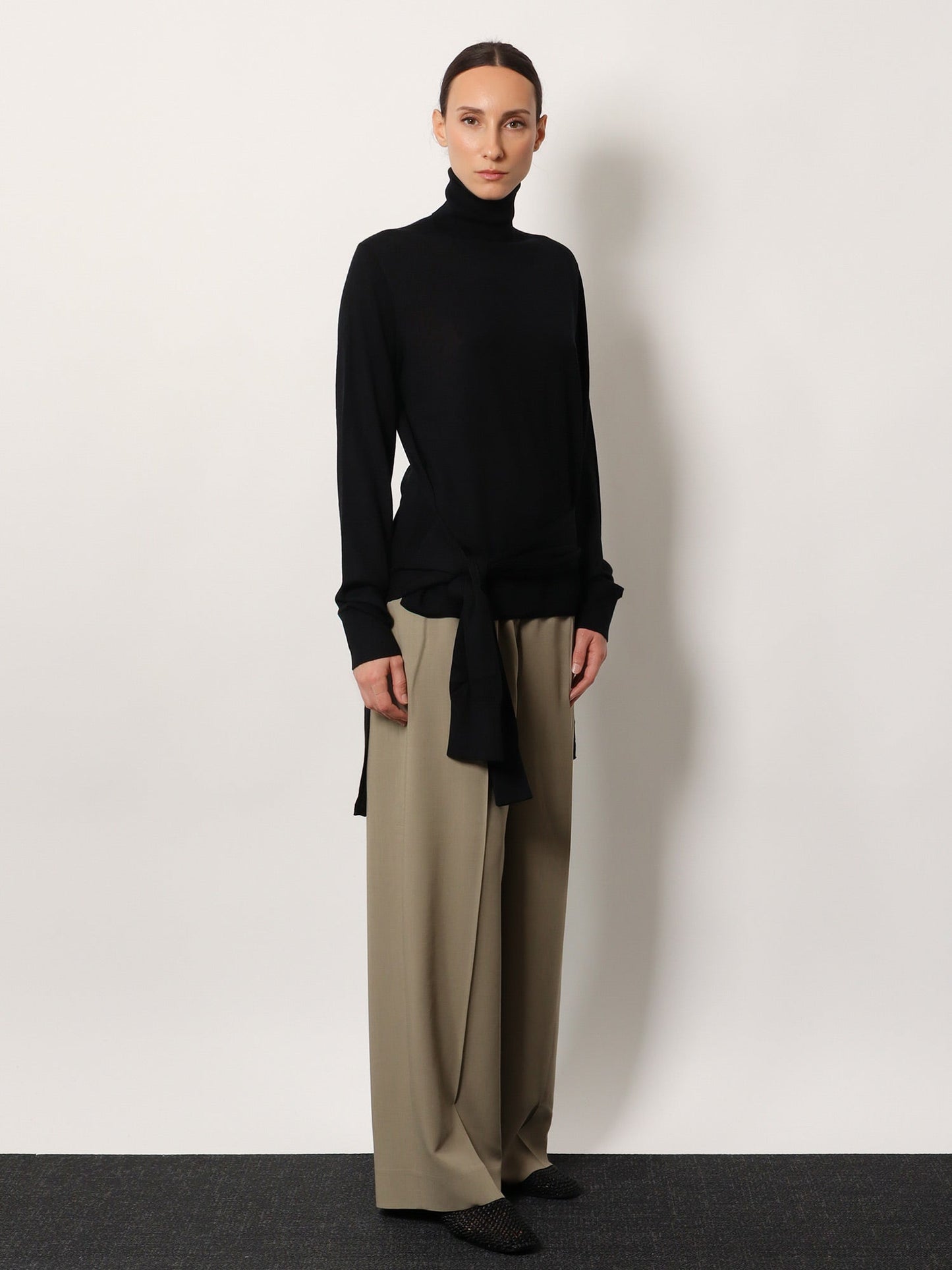 Toteme Women Wool And Silk Turtleneck TOTEME