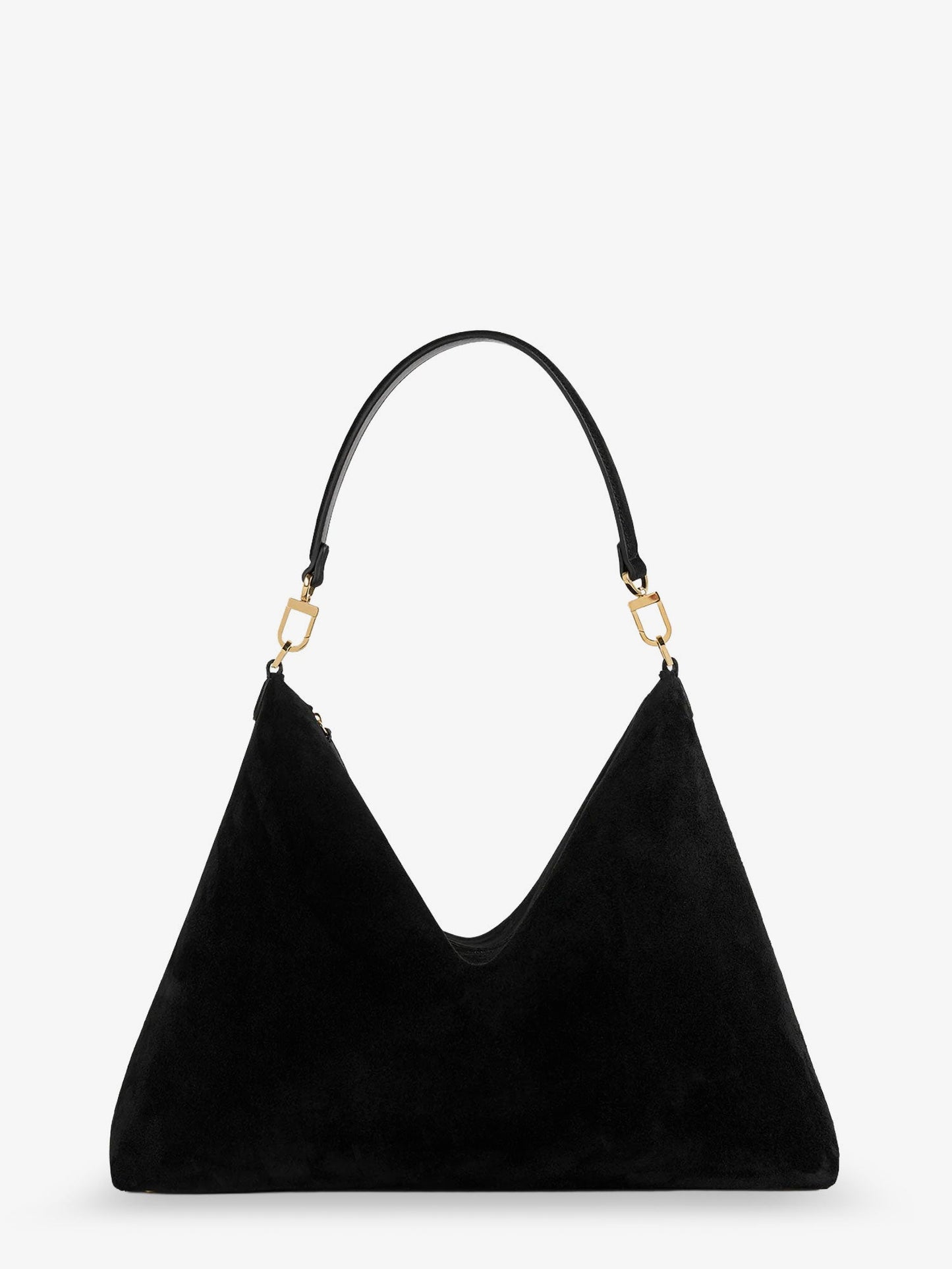 Toteme Women Medium Bevel Suede Shoulder Bag TOTEME