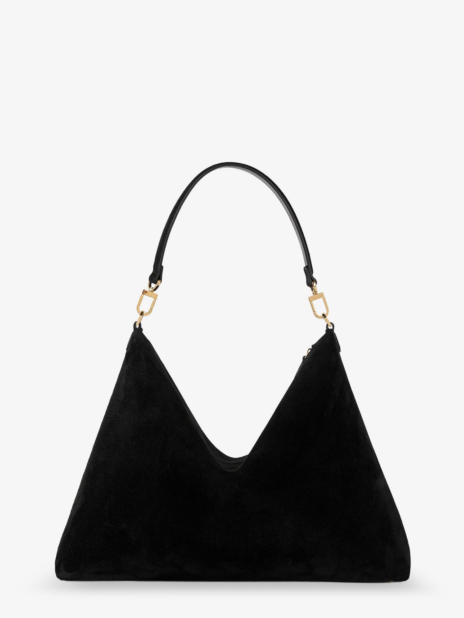 Toteme Women Medium Bevel Suede Shoulder Bag TOTEME