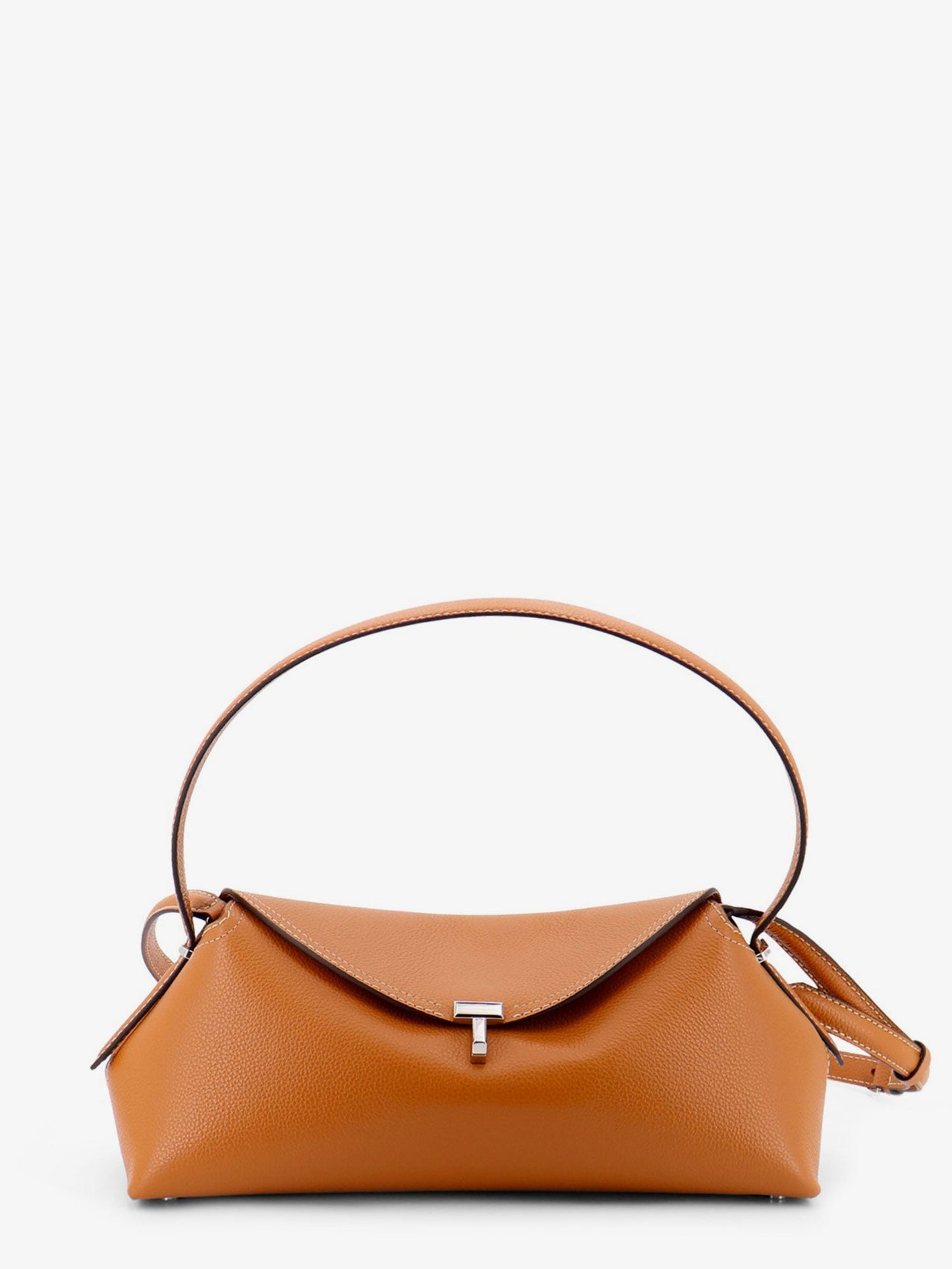Toteme Women T-Lock Hammered Leather Shoulder Bag TOTEME