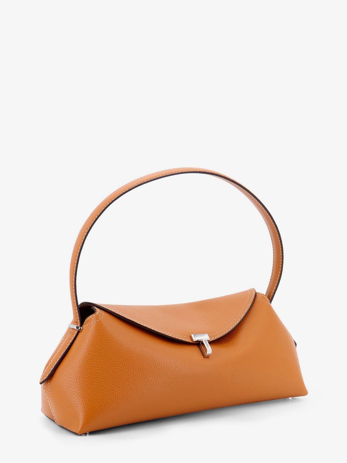 Toteme Women T-Lock Hammered Leather Shoulder Bag TOTEME