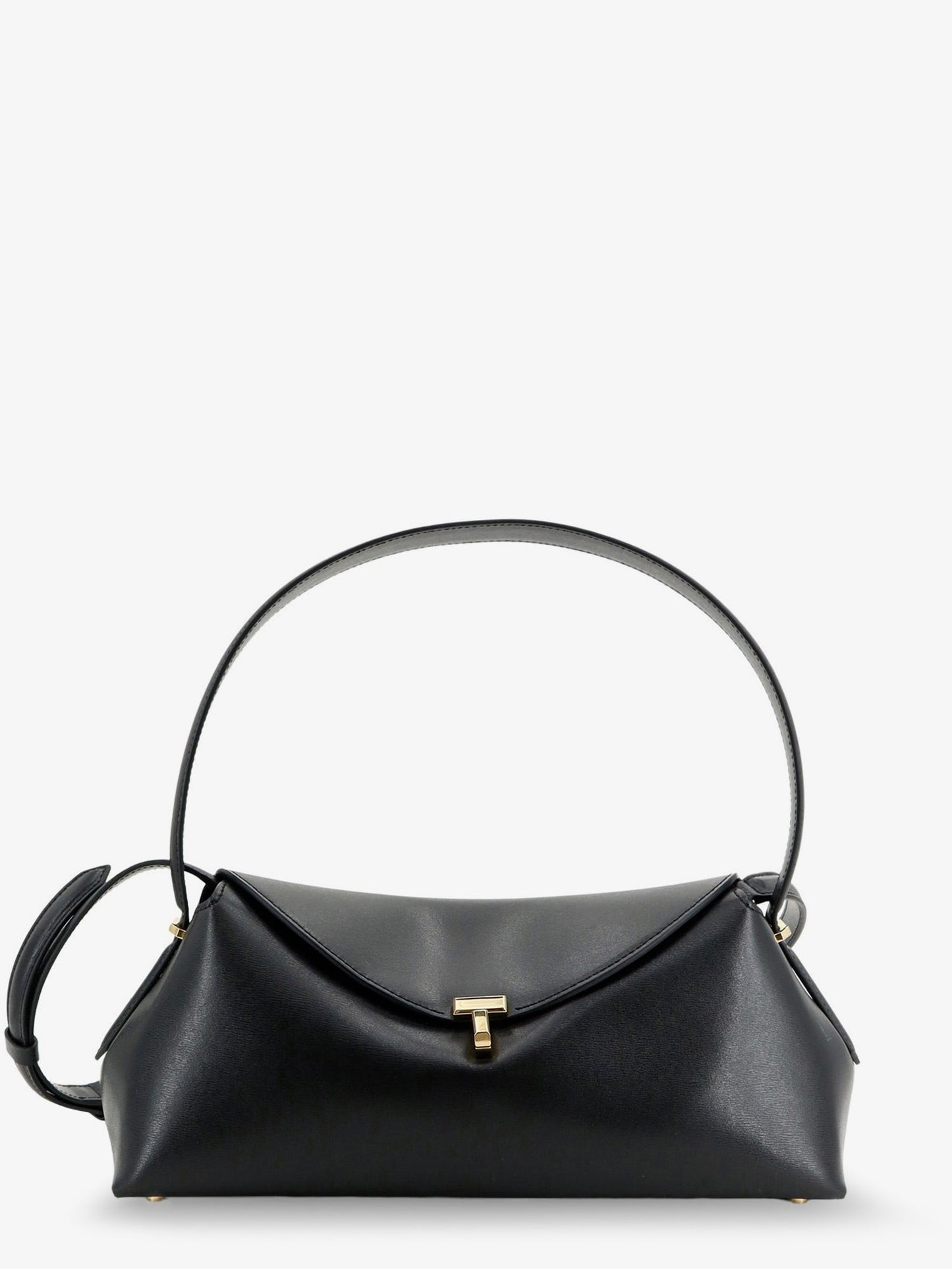 Toteme Women Hammered Leather T-Lock Shoulder Bag TOTEME