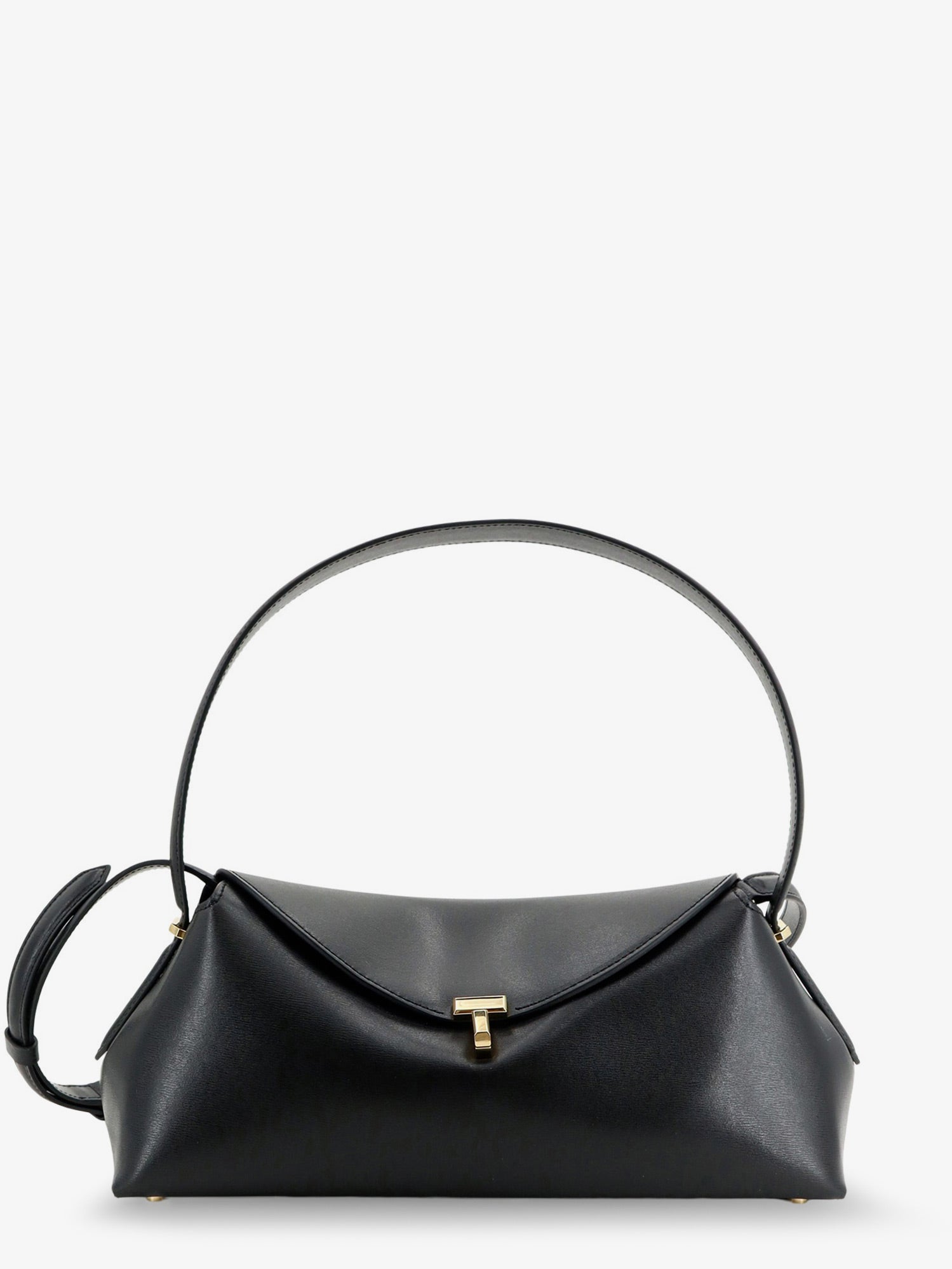 Toteme Women Hammered Leather T-Lock Shoulder Bag TOTEME