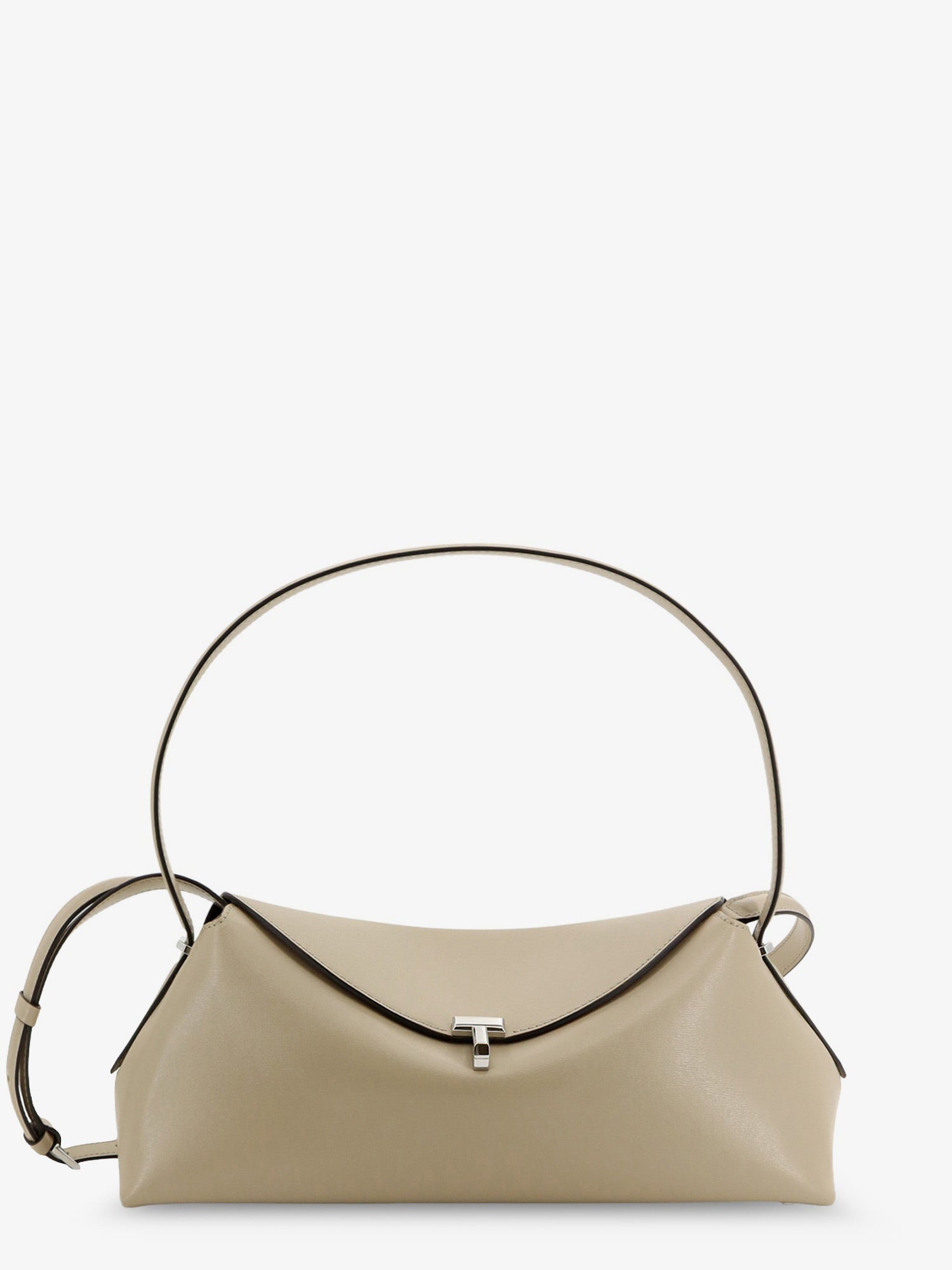 Toteme Women T-Lock Hammered Leather Crossbody Bag TOTEME