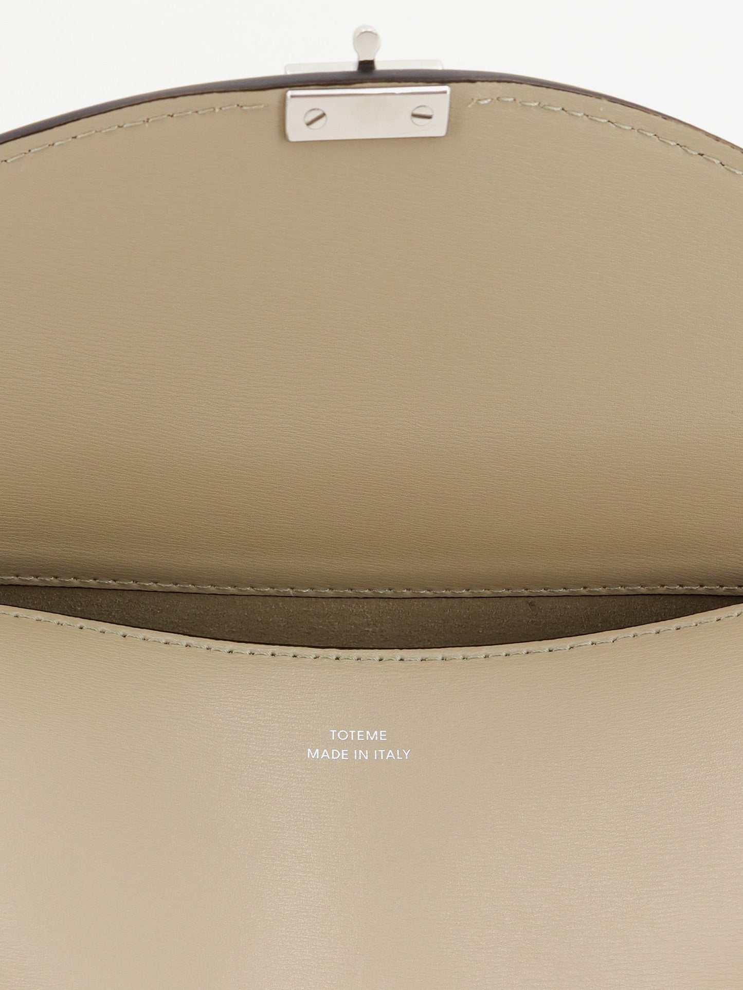 Toteme Women T-Lock Hammered Leather Crossbody Bag TOTEME