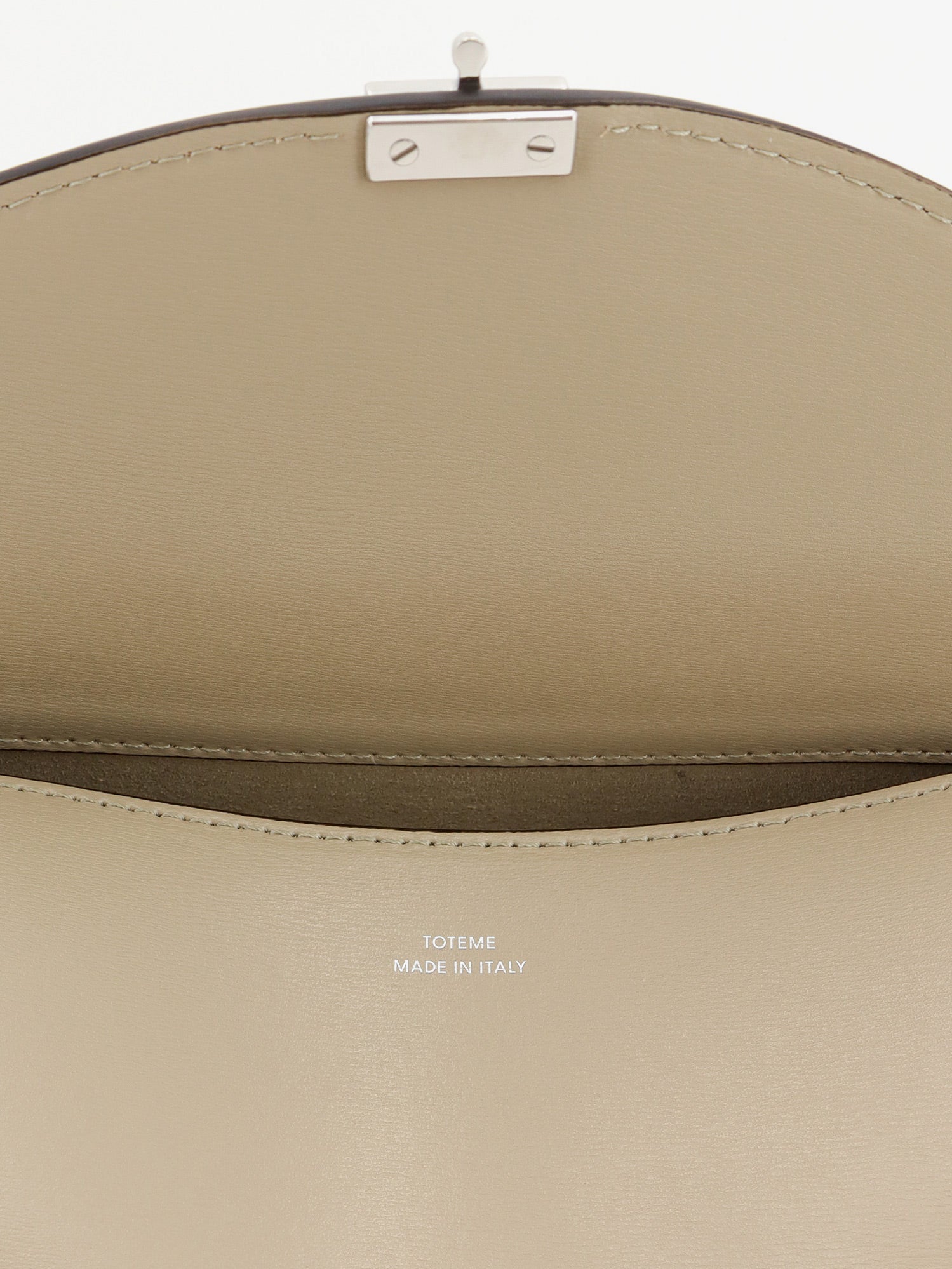 Toteme Women T-Lock Hammered Leather Crossbody Bag TOTEME