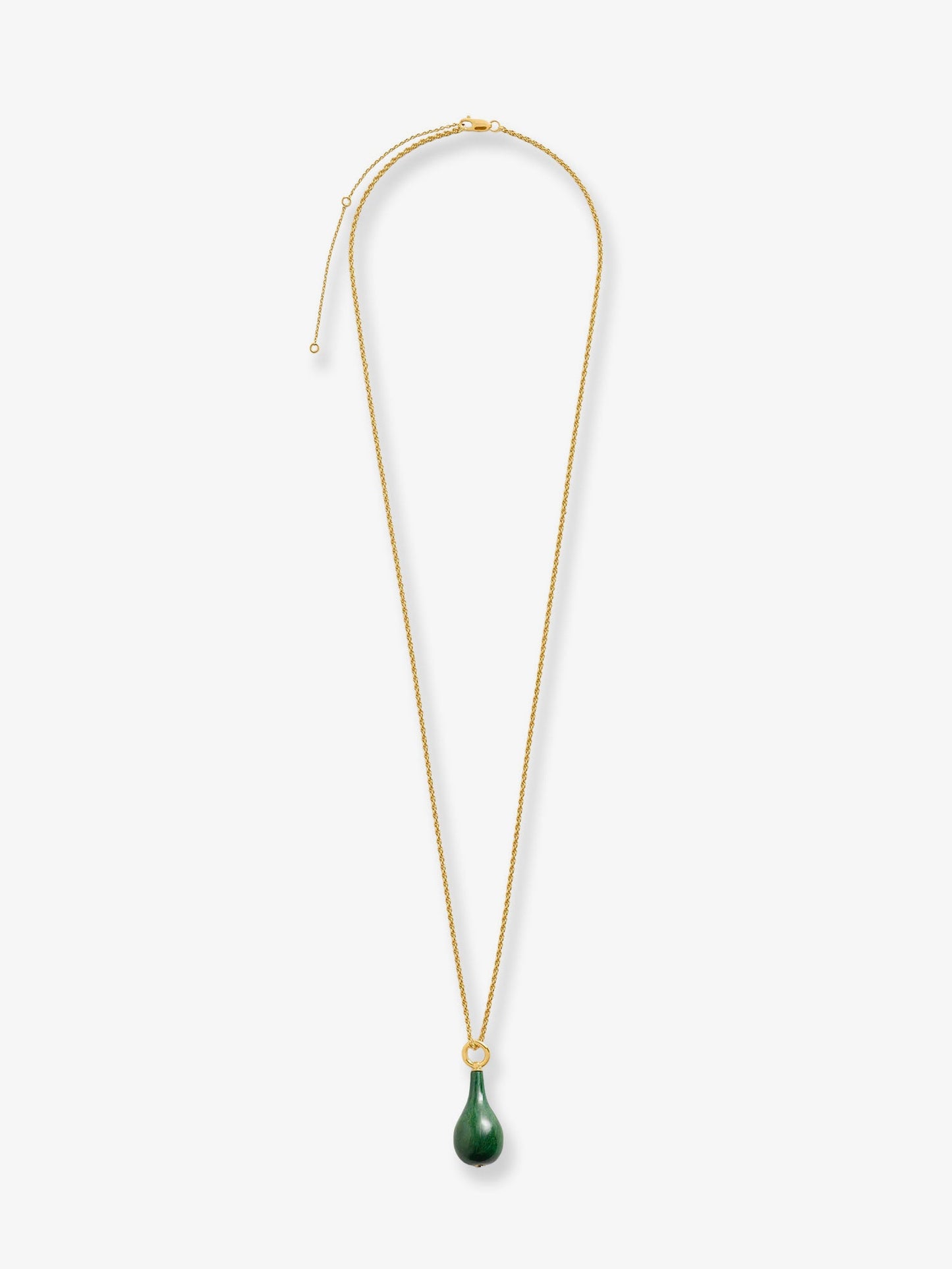 Toteme Women Medium Jade Drop Necklace TOTEME