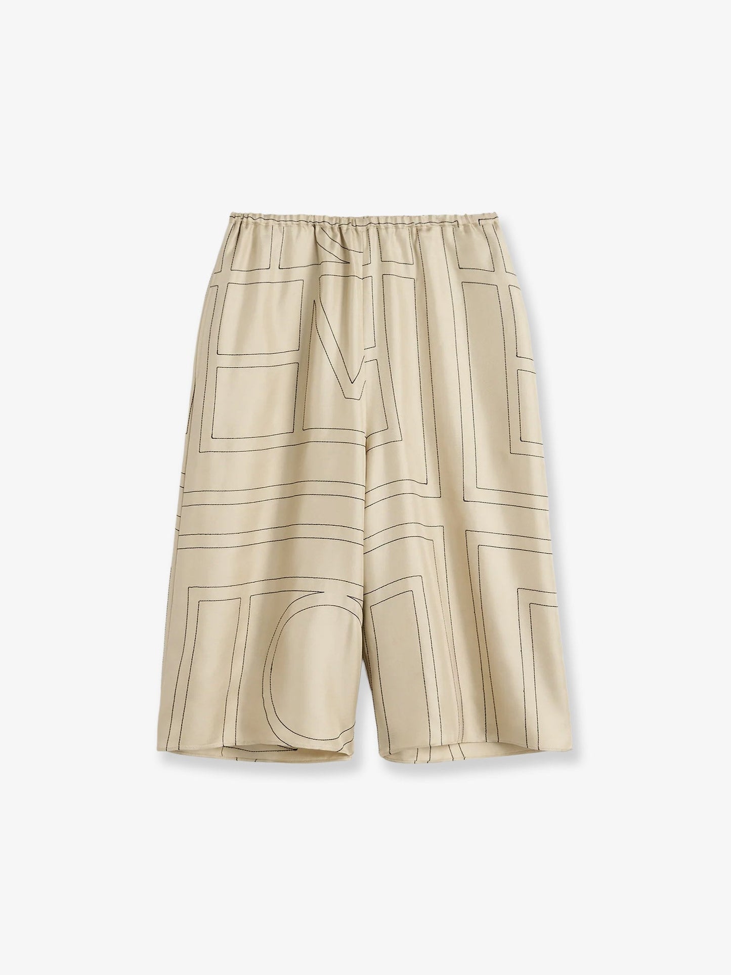 Toteme Women Organic Silk Bermuda Shorts TOTEME