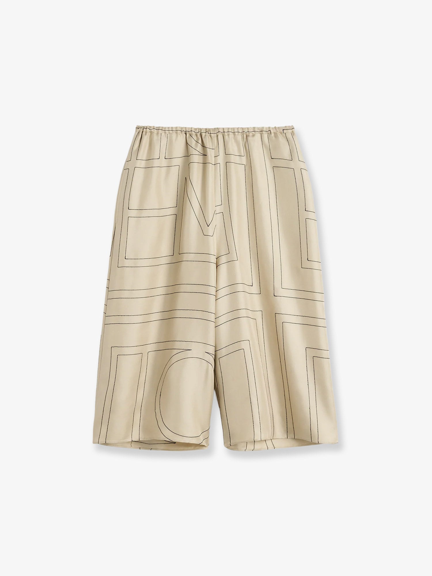 Toteme Women Organic Silk Bermuda Shorts TOTEME