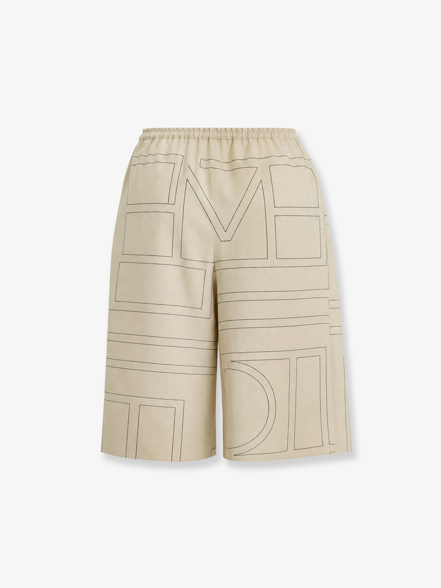 Toteme Women Organic Silk Bermuda Shorts TOTEME